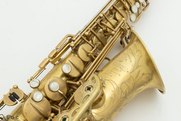 1954 55,xxx Selmer Mark VI Alto Saxophone, Double S Neck, Overhaul, Video