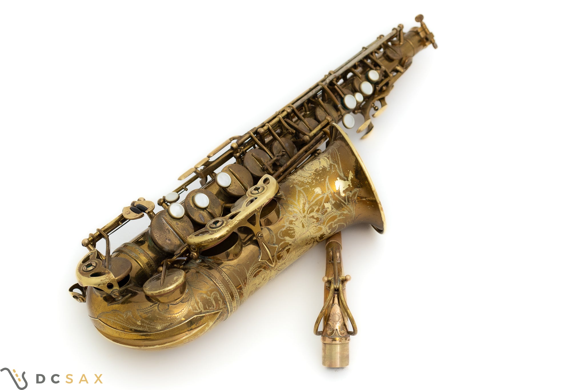 1951 45,xxx Selmer Super Balanced Action SBA Alto Saxophone, Original Lacquer, Video