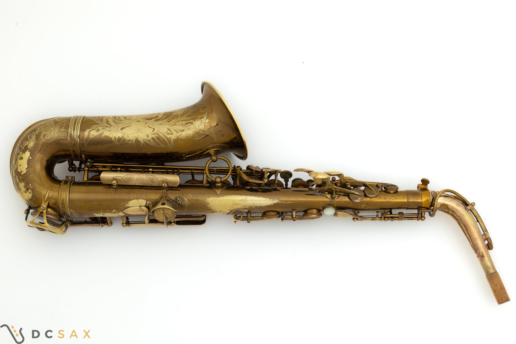 1951 45,xxx Selmer Super Balanced Action SBA Alto Saxophone, Original Lacquer, Video