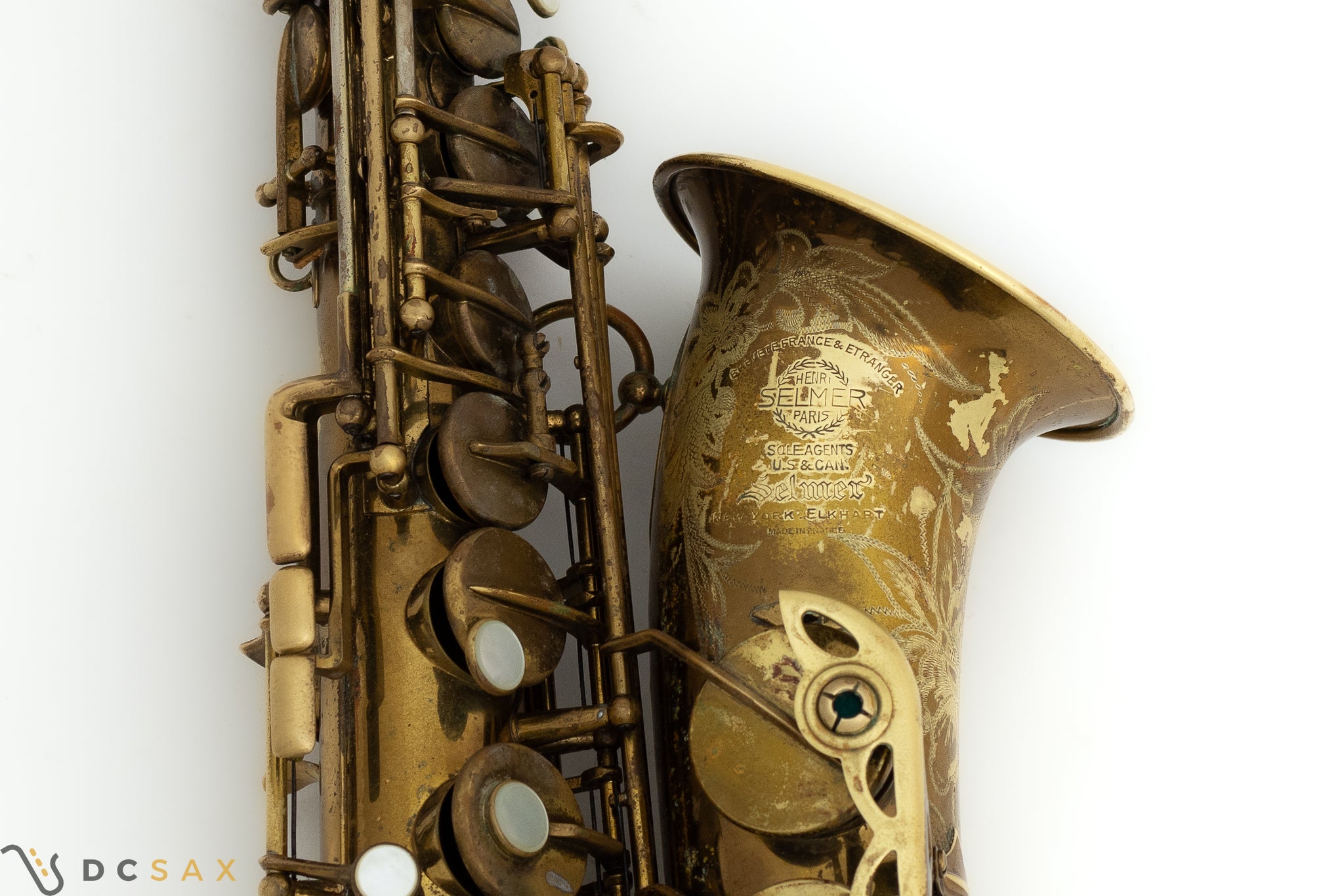 1951 45,xxx Selmer Super Balanced Action SBA Alto Saxophone, Original Lacquer, Video