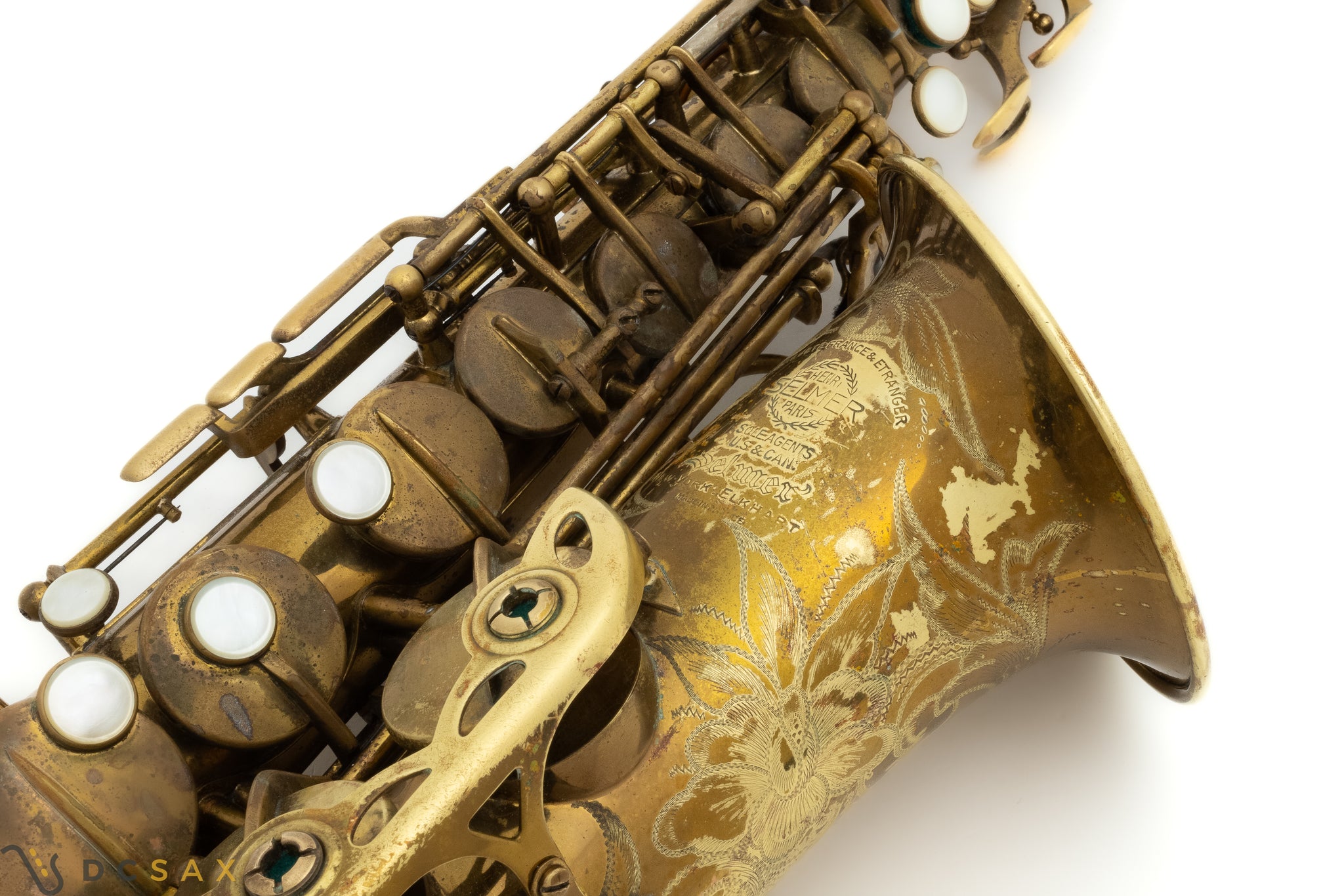 1951 45,xxx Selmer Super Balanced Action SBA Alto Saxophone, Original Lacquer, Video