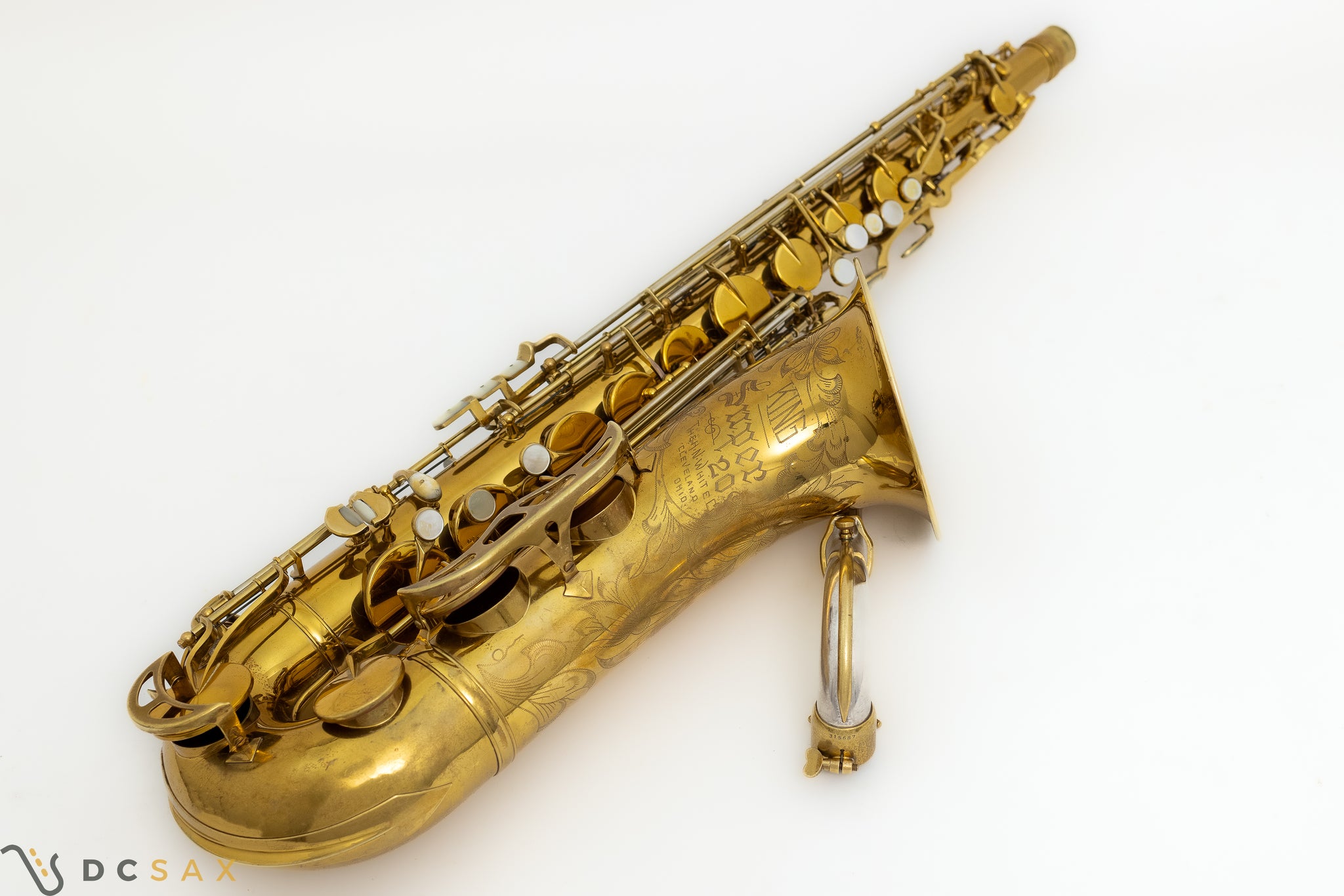 1950 King Super 20 Tenor Saxophone, Full Pearls, Overhaul, Video