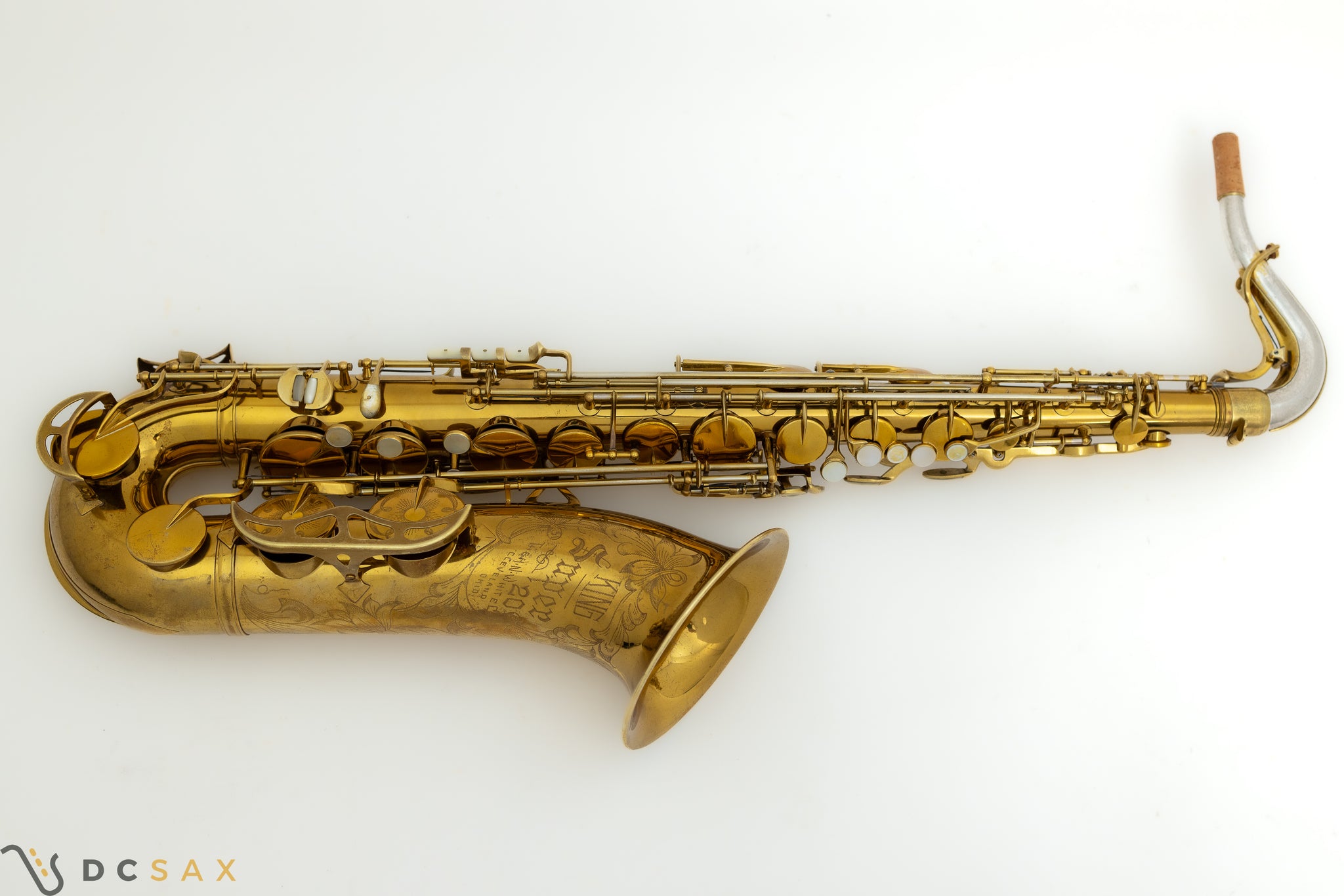 1950 King Super 20 Tenor Saxophone, Full Pearls, Overhaul, Video