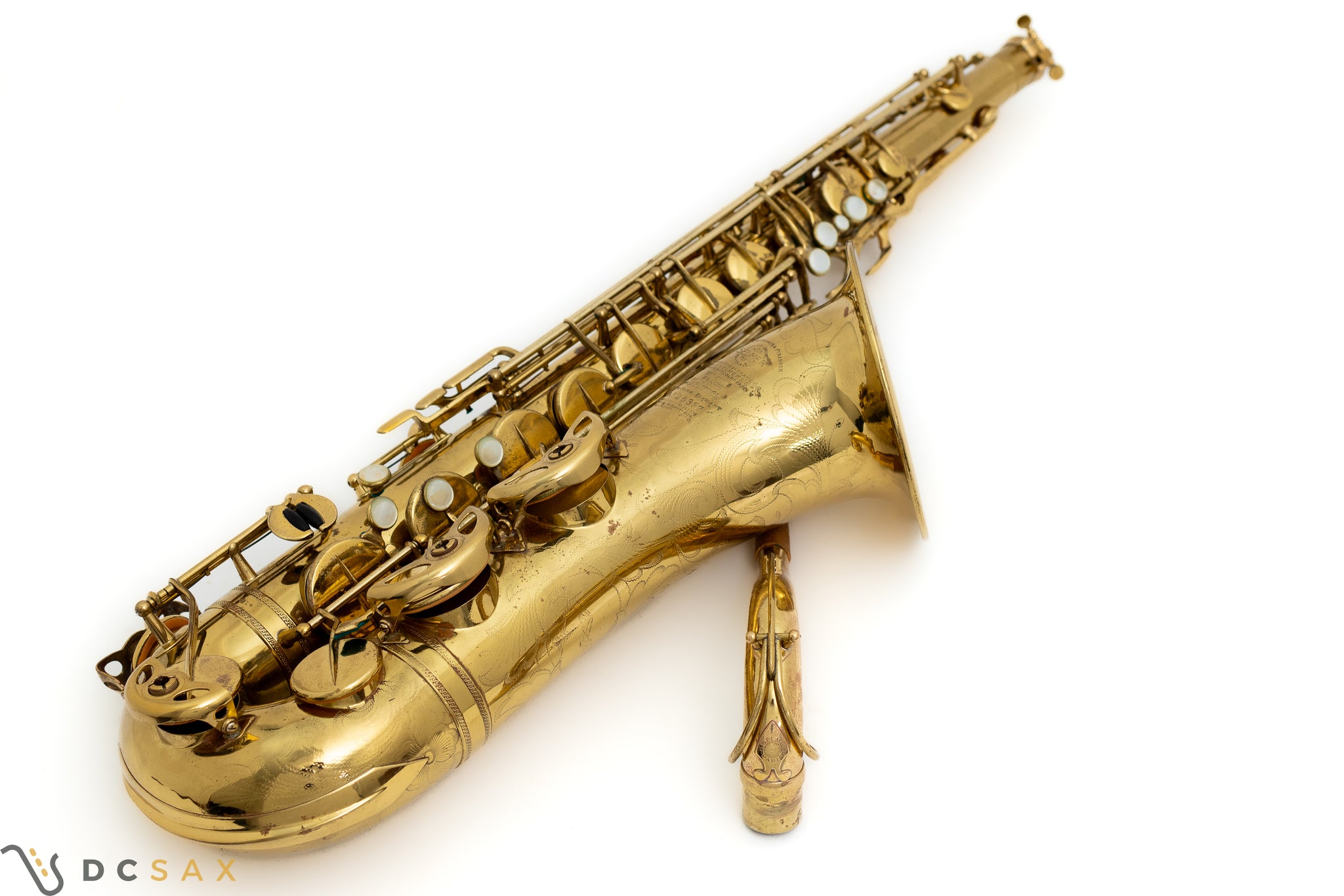 1938 26,xxx Selmer Balanced Action Tenor Saxophone, Video, Just Serviced