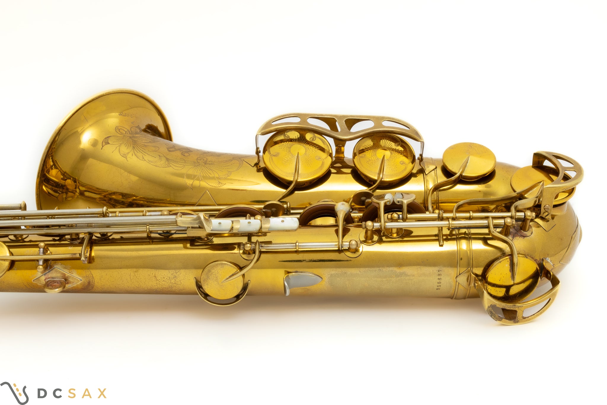 1950 King Super 20 Tenor Saxophone, Full Pearls, Overhaul, Video