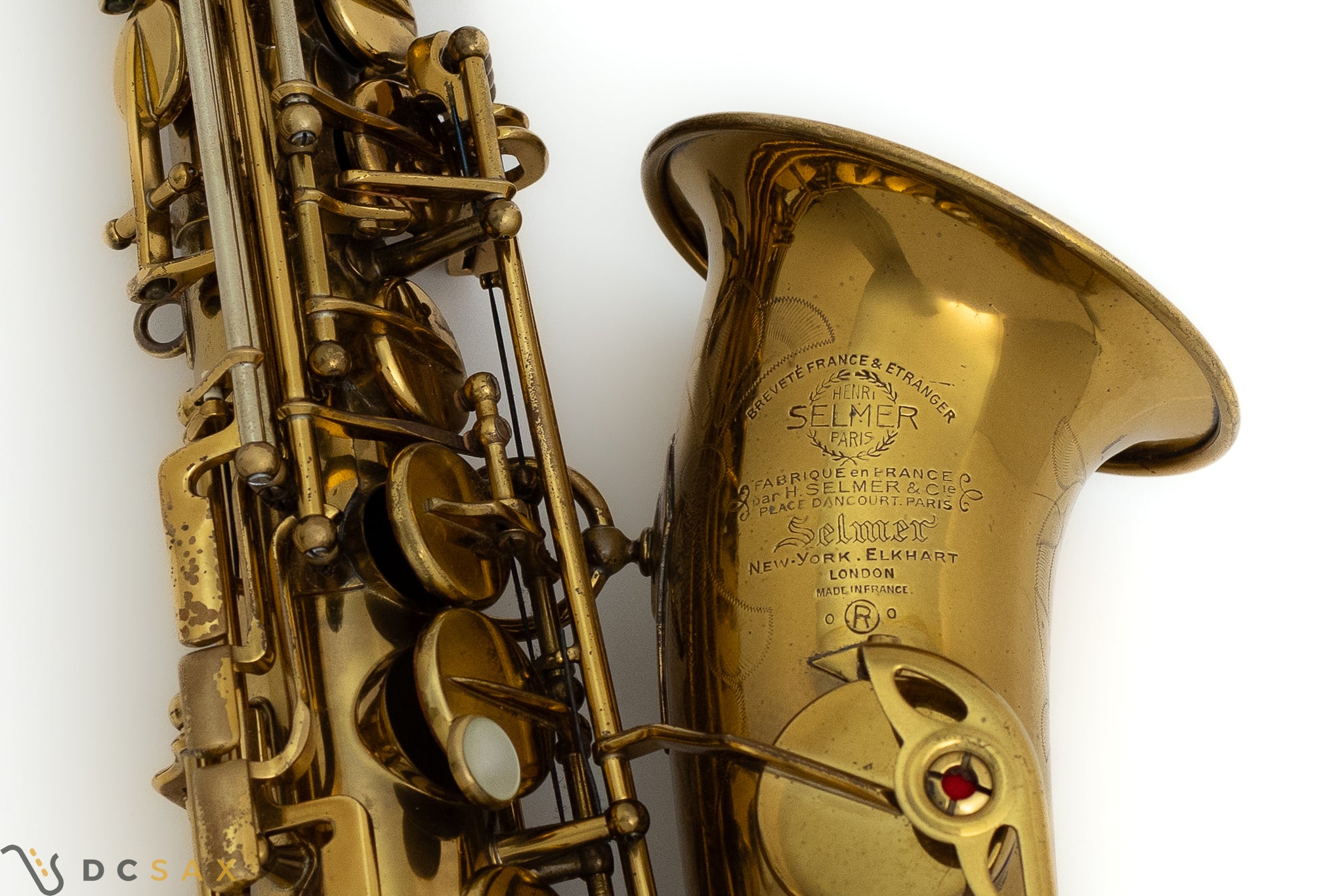 1958 77,xxx Selmer Mark VI Alto Saxophone, Medium Bow, High F#, Video – DC  Sax