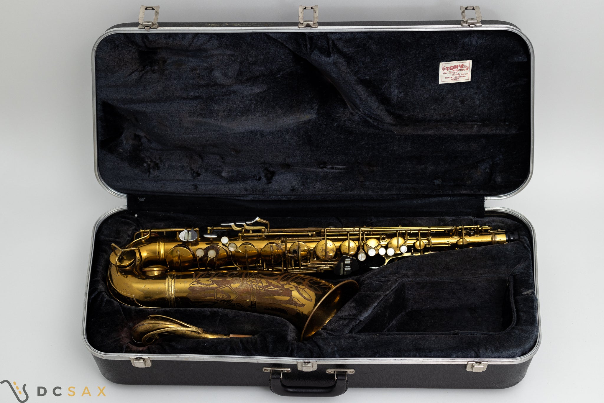 Conn 30M "Connqueror" Tenor Saxophone, Video, Original Lacuqer, Overhaul