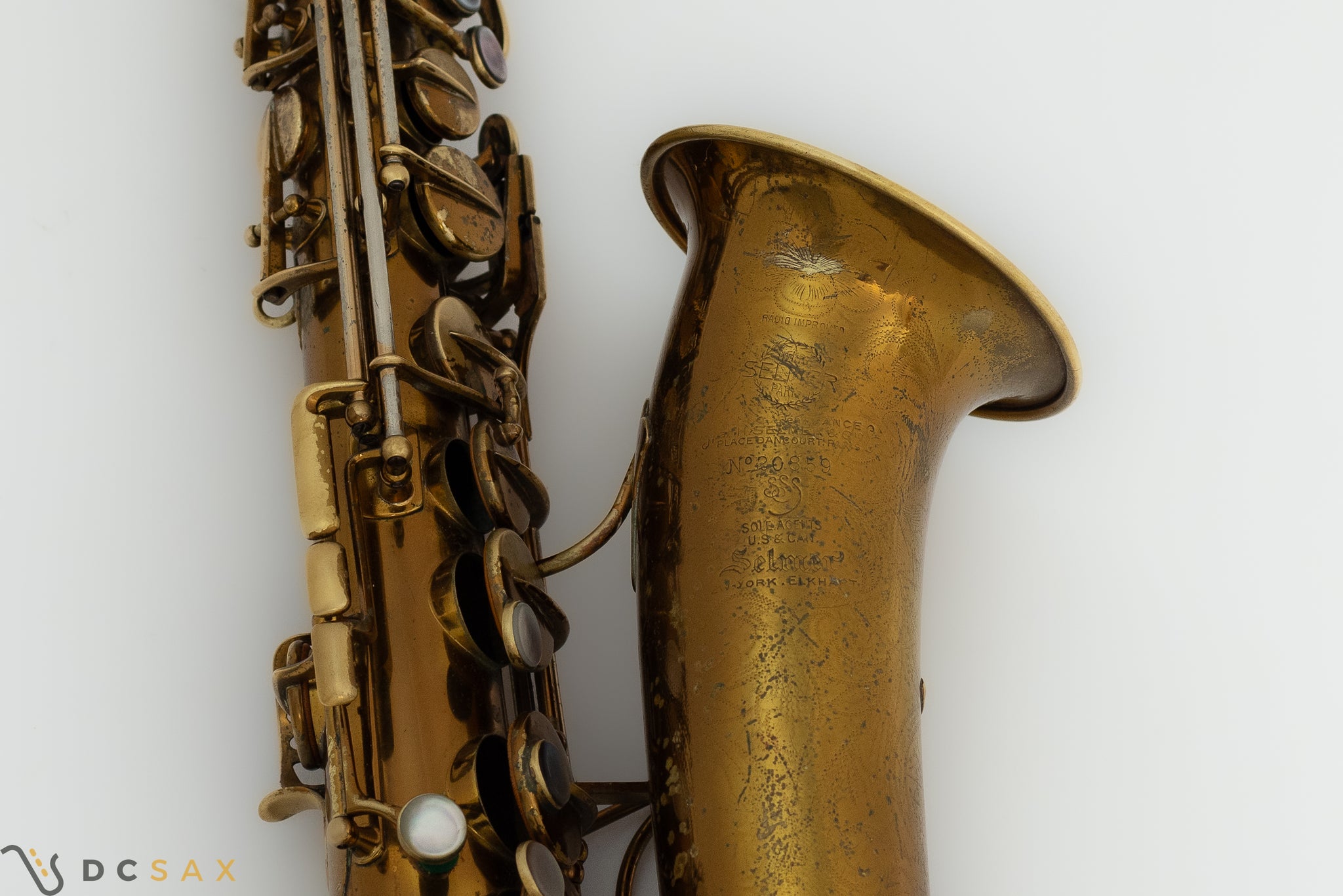 Selmer Radio Improved Alto Saxophone, Just Serviced, Video