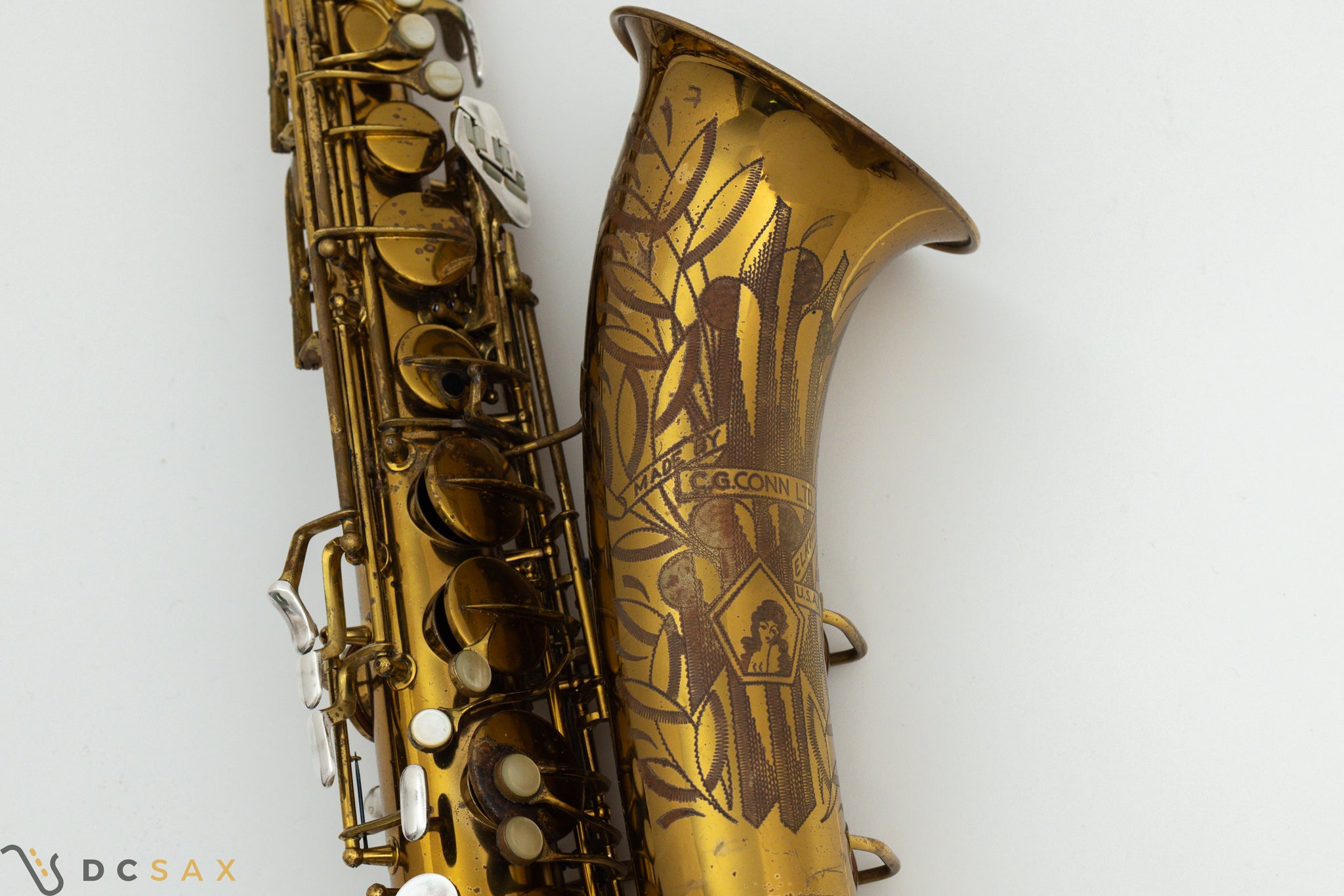 Conn 30M "Connqueror" Tenor Saxophone, Video, Original Lacuqer, Overhaul