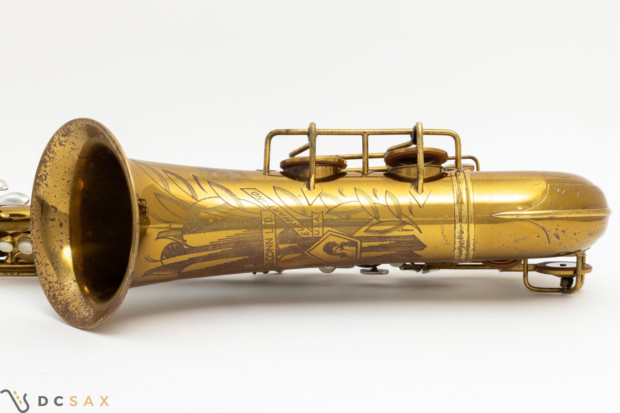 Conn 30M "Connqueror" Tenor Saxophone, Video, Original Lacuqer, Overhaul