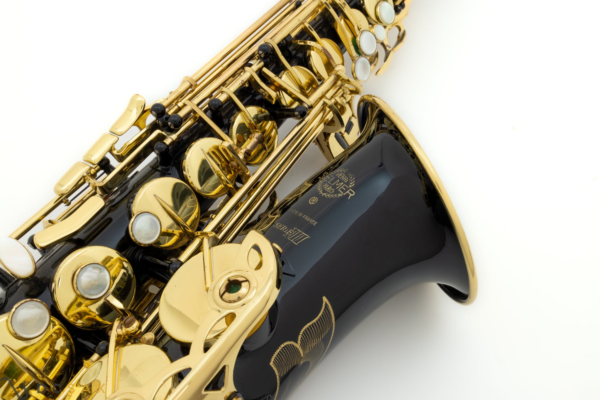 Selmer Series III Alto Saxophone, Black Lacquer, Just Serviced