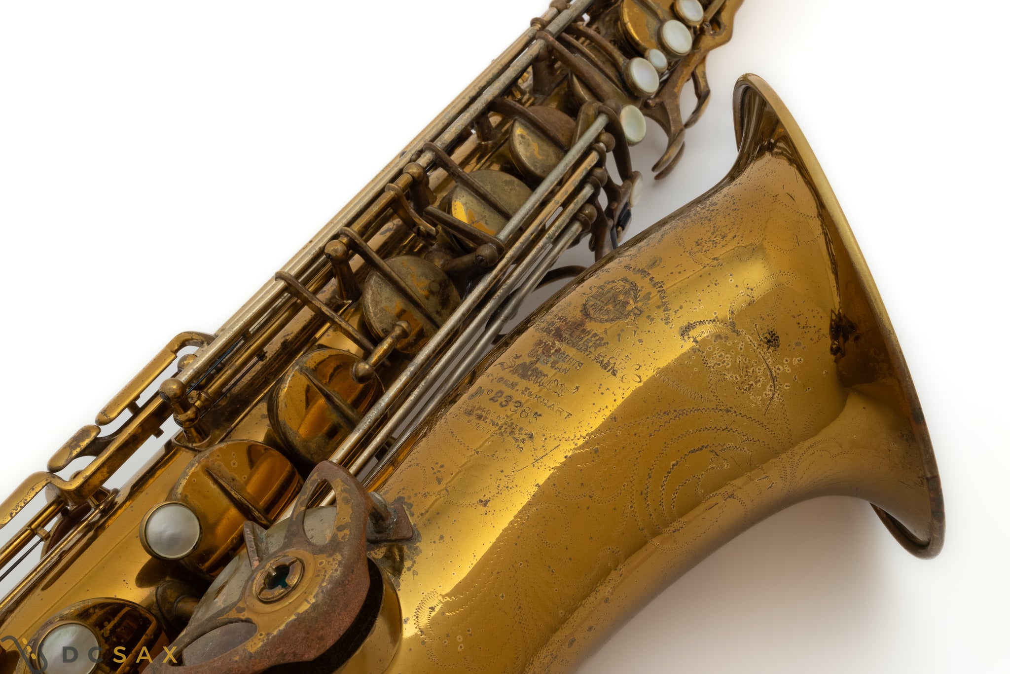 1937 23,xxx Selmer Balanced Action Tenor Saxophone, Video, Fresh Overhaul