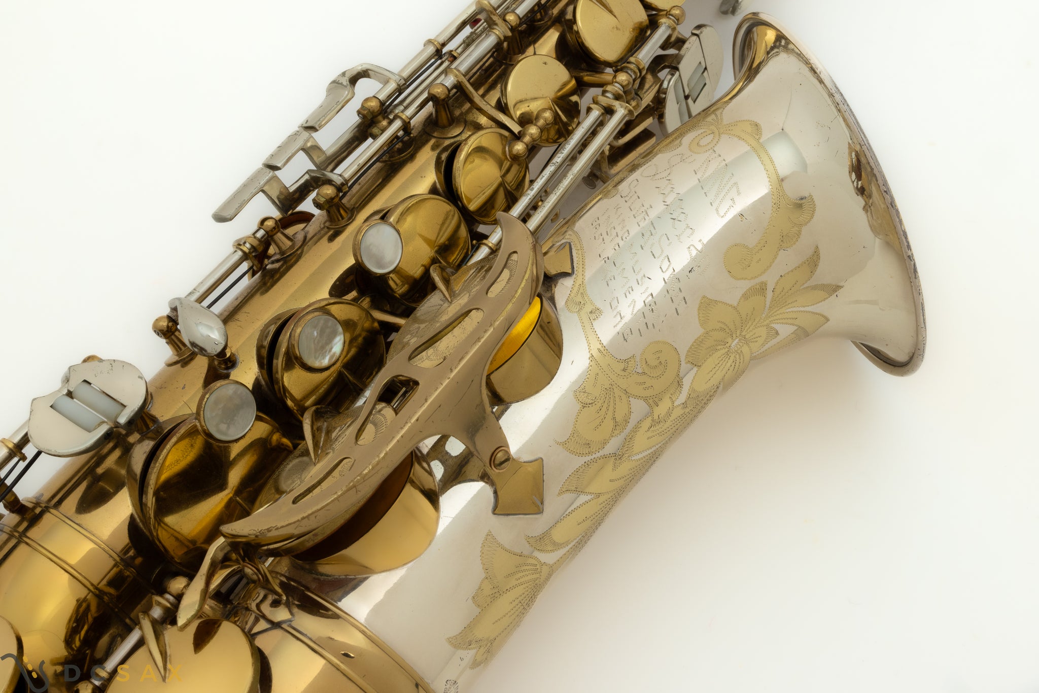 1969 King Silver Sonic Alto Saxophone with Gold Plate Inlay, Video Demo