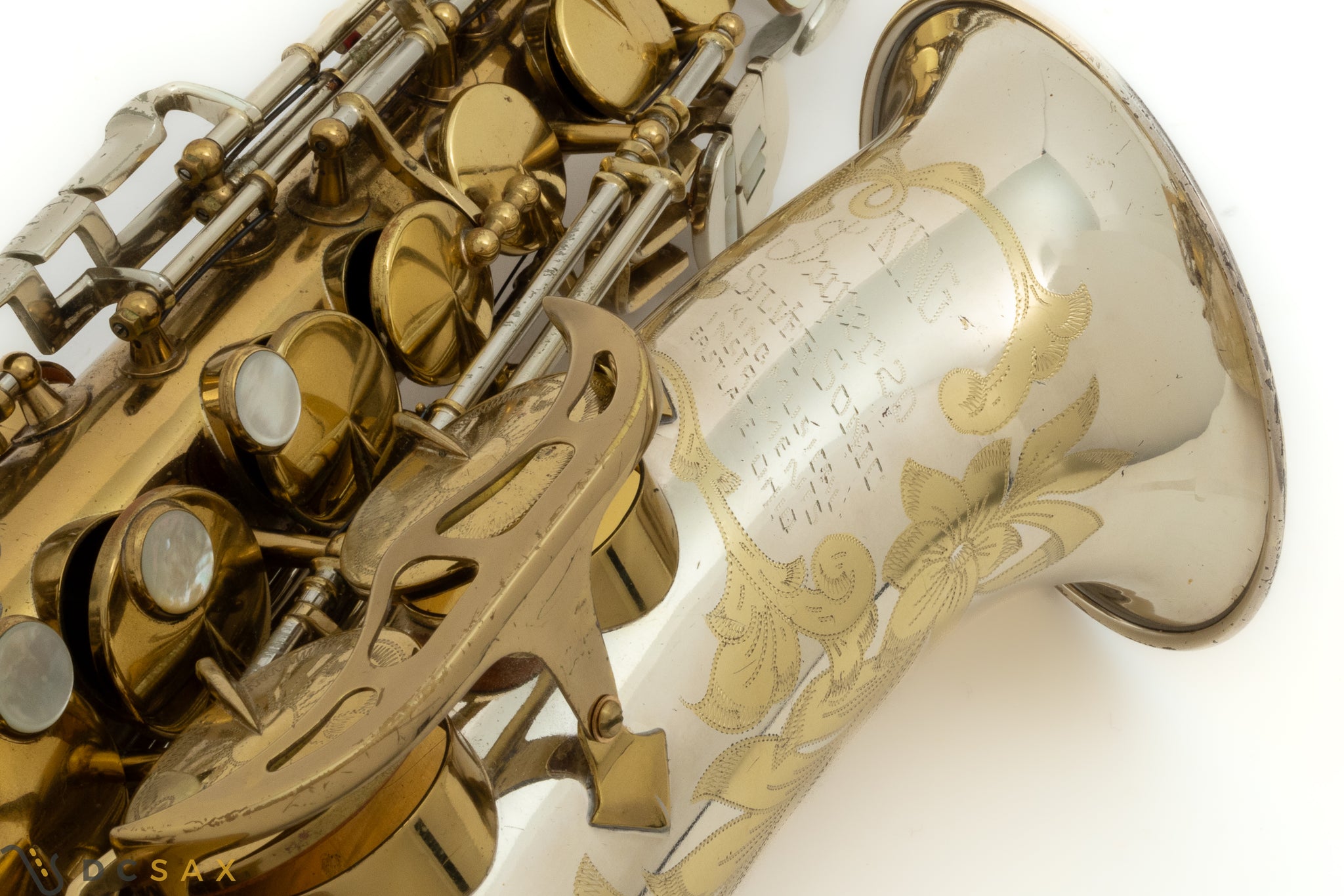 1969 King Silver Sonic Alto Saxophone with Gold Plate Inlay, Video Demo