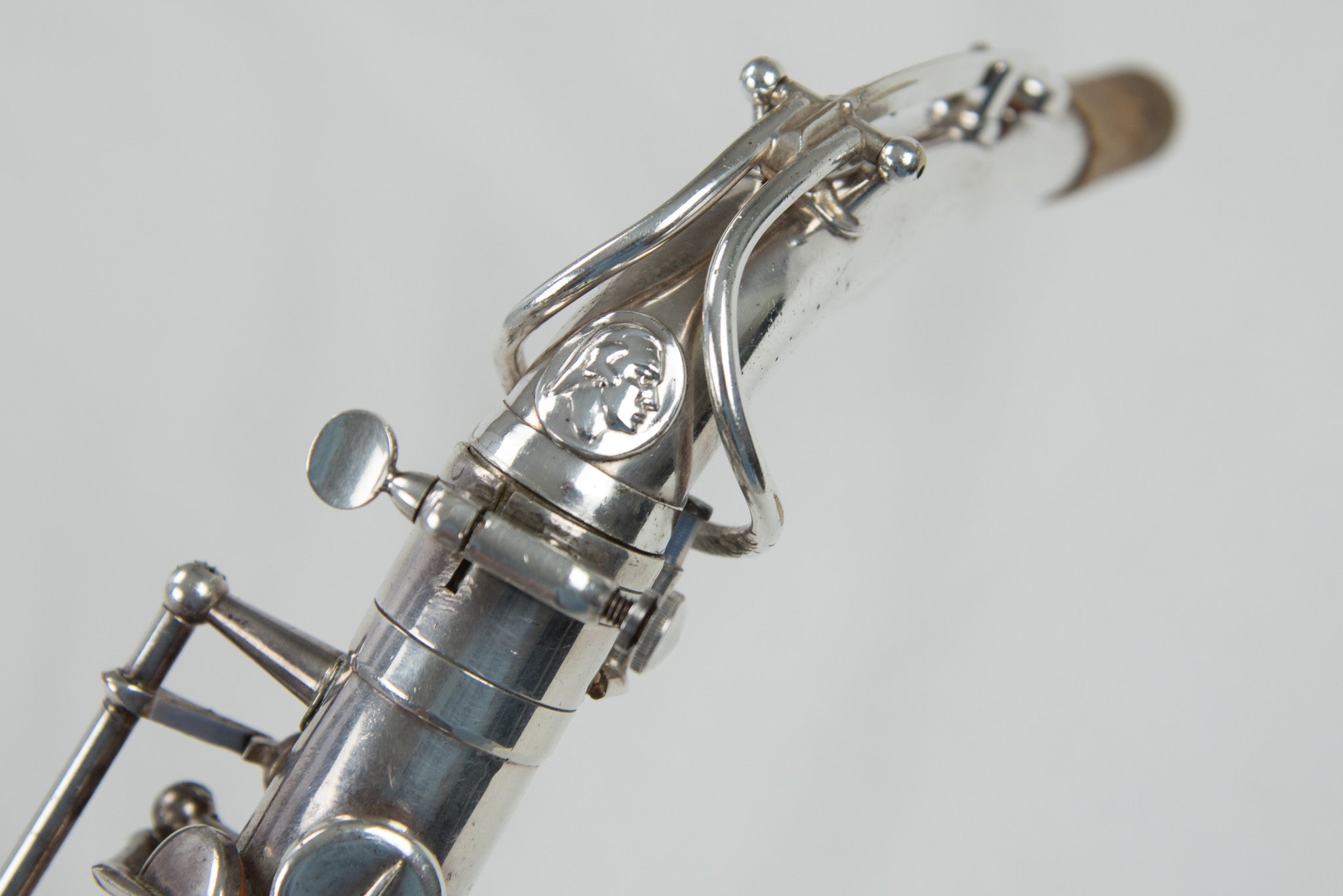 Courtois Beaugnier Silver Alto Saxophone "The Face"