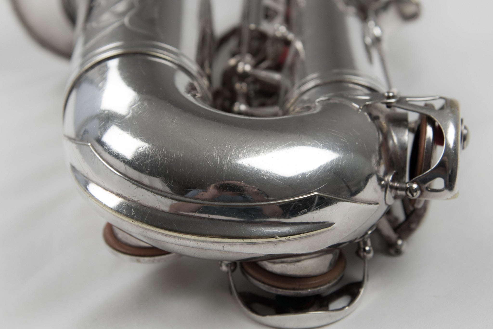 Courtois Beaugnier Silver Alto Saxophone "The Face"