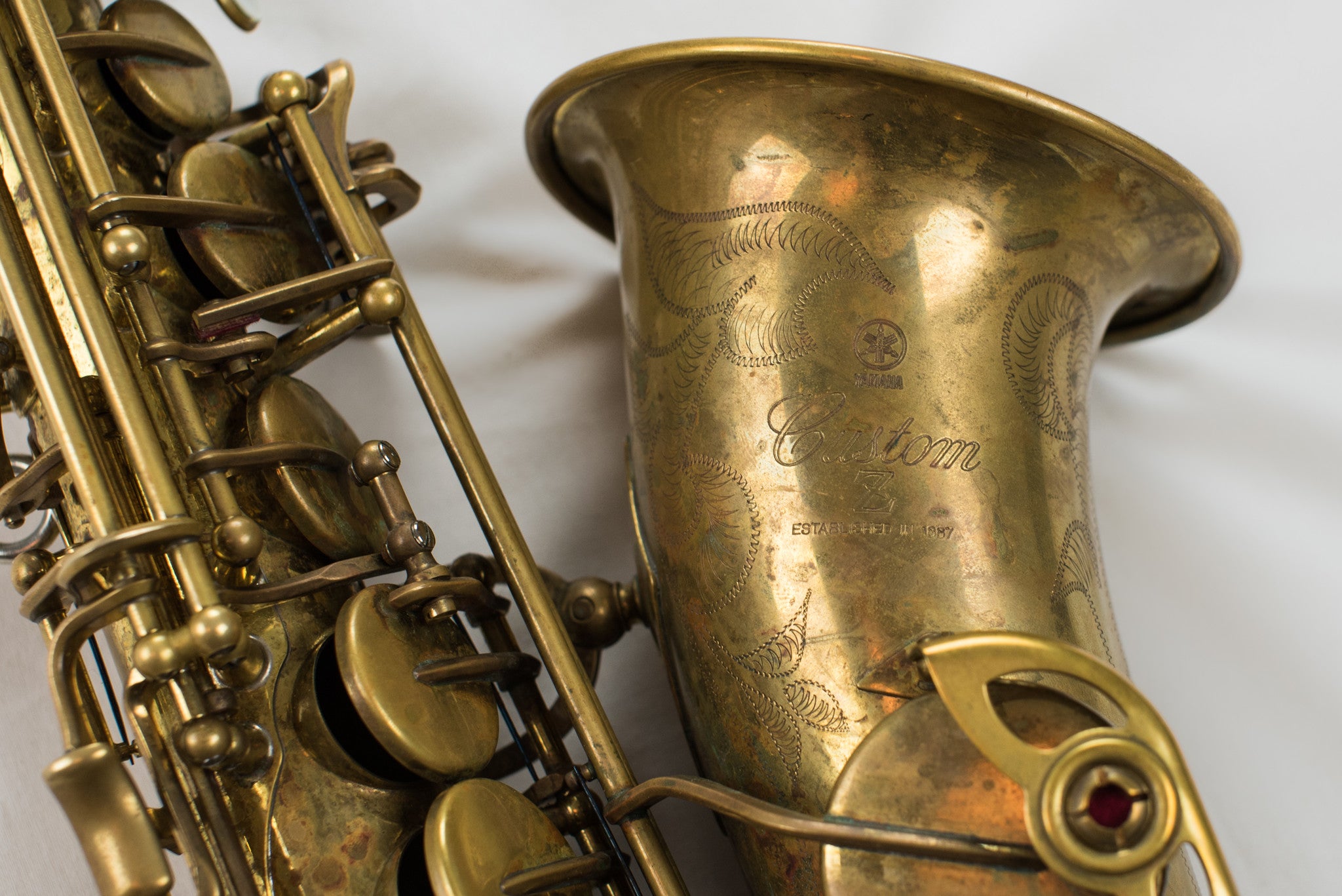 Yamaha Custom 82Z Alto Saxophone, Unlacquered