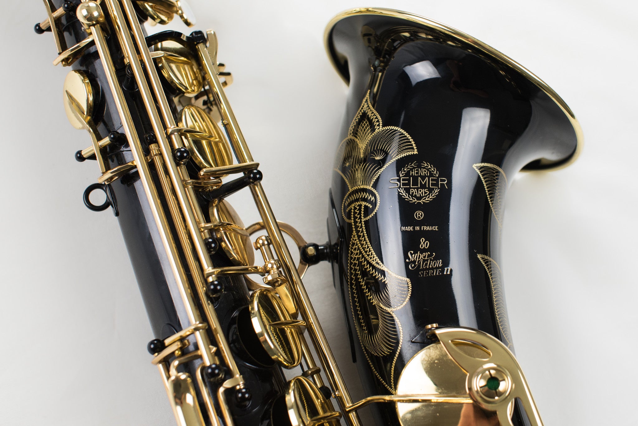 Selmer Super Action Series II Tenor Saxophone Black Lacquer