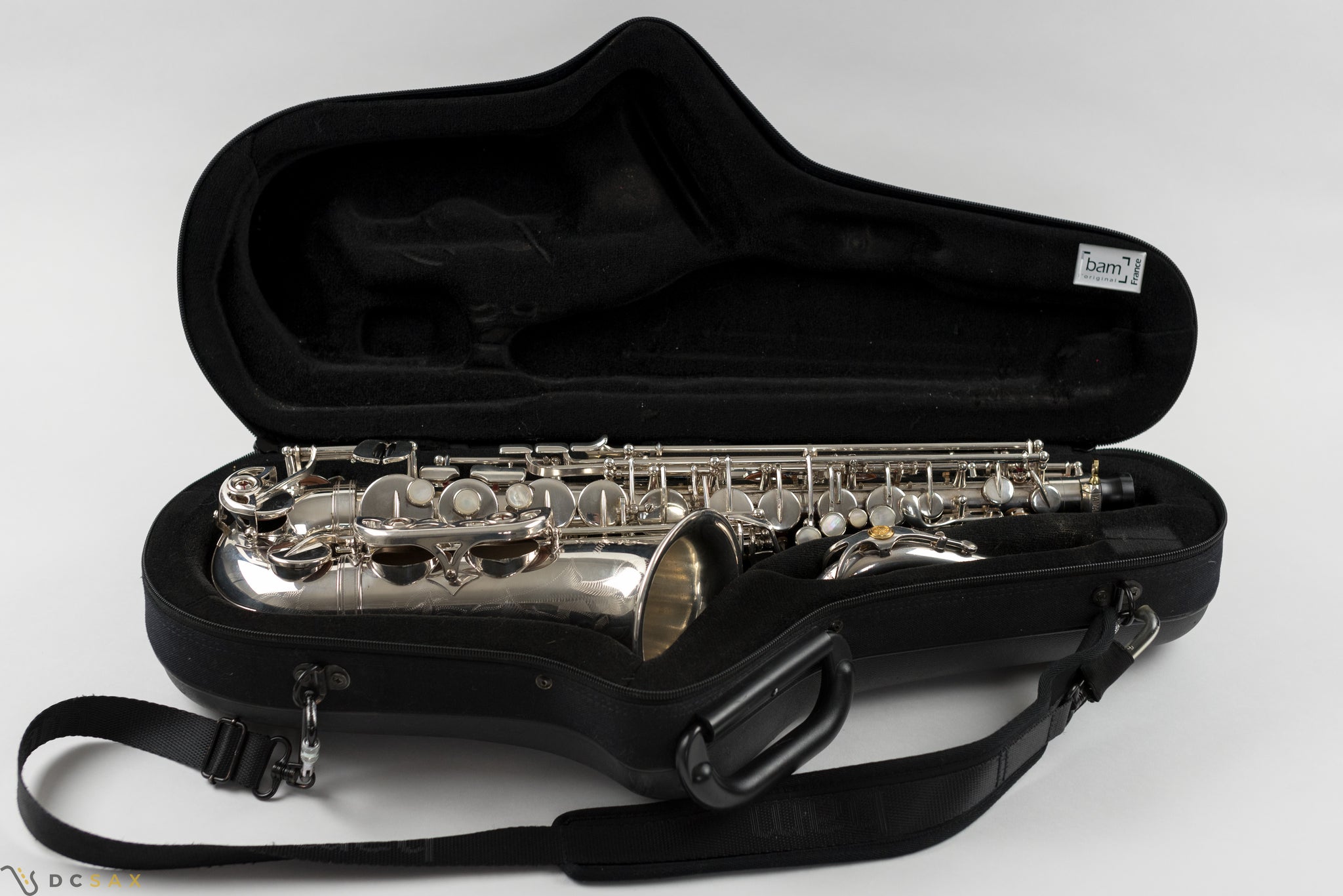 Yamaha Custom YAS-875EXS Alto Saxophone, Silver Plated