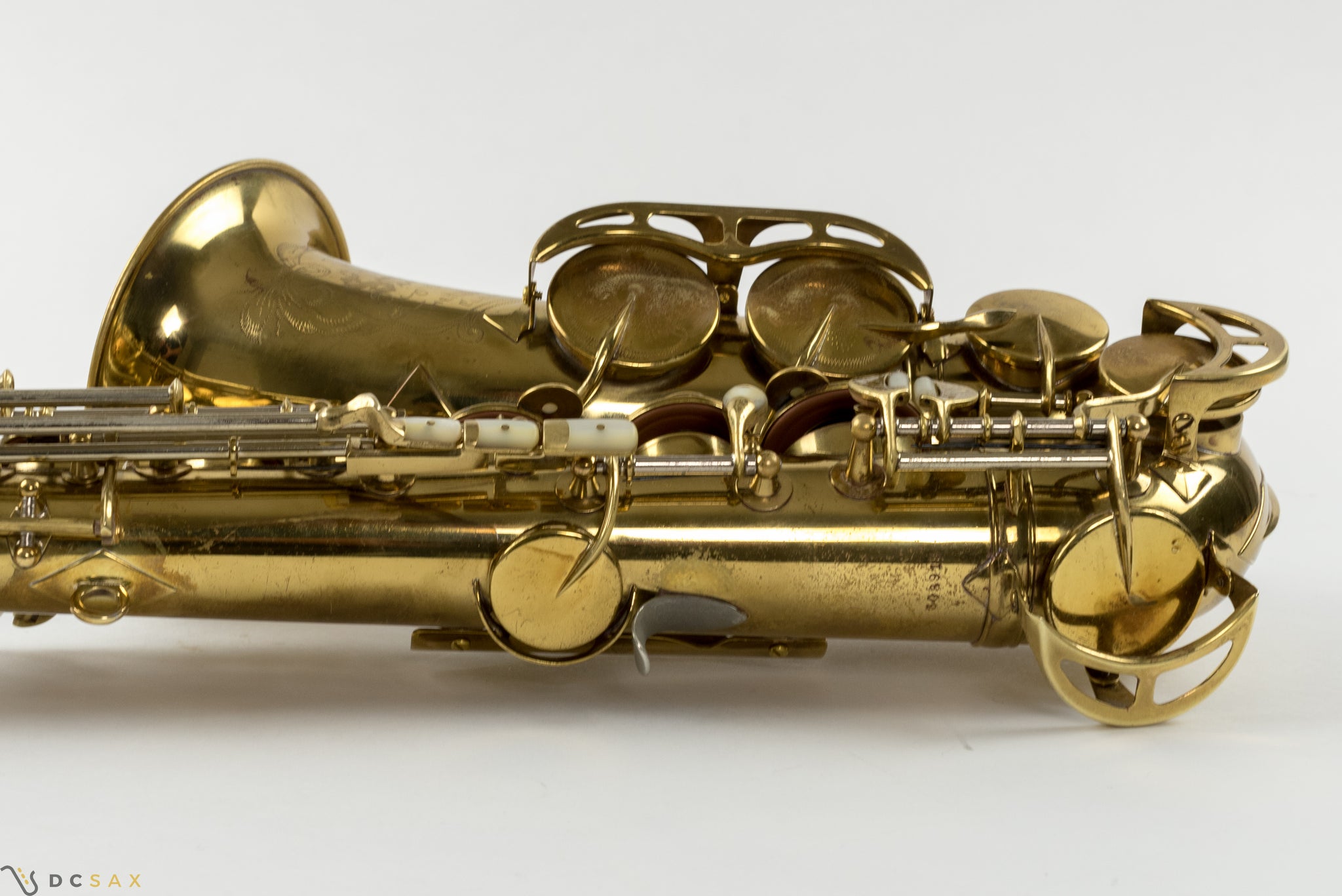 308,xxx King Super 20 Alto Saxophone, Full Pearls, Silver Neck, 96% Original Lacquer
