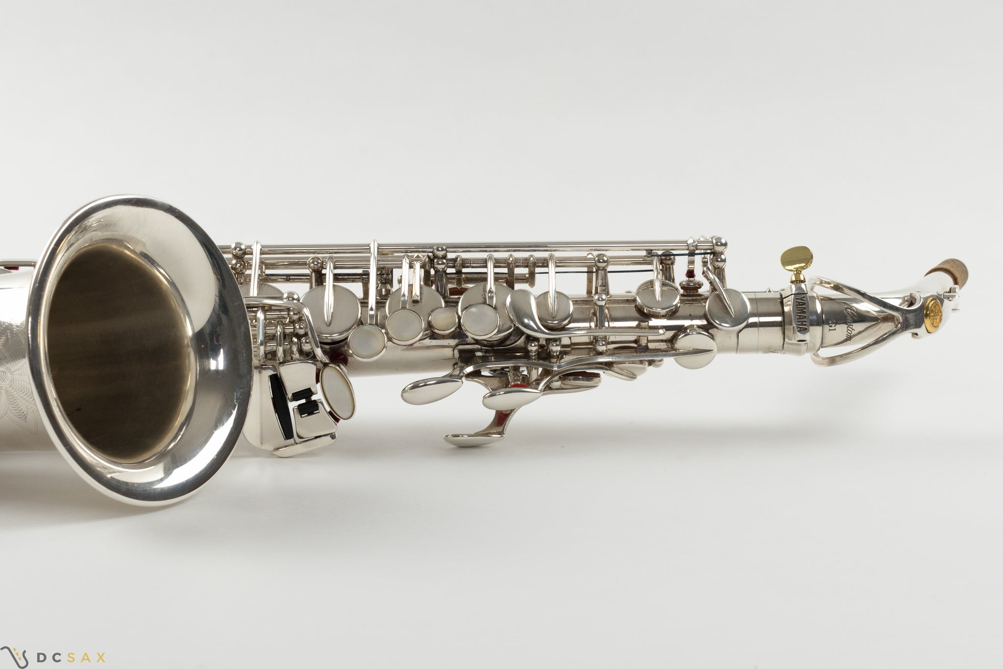 Yamaha Custom YAS-875EXS Alto Saxophone, Silver Plated