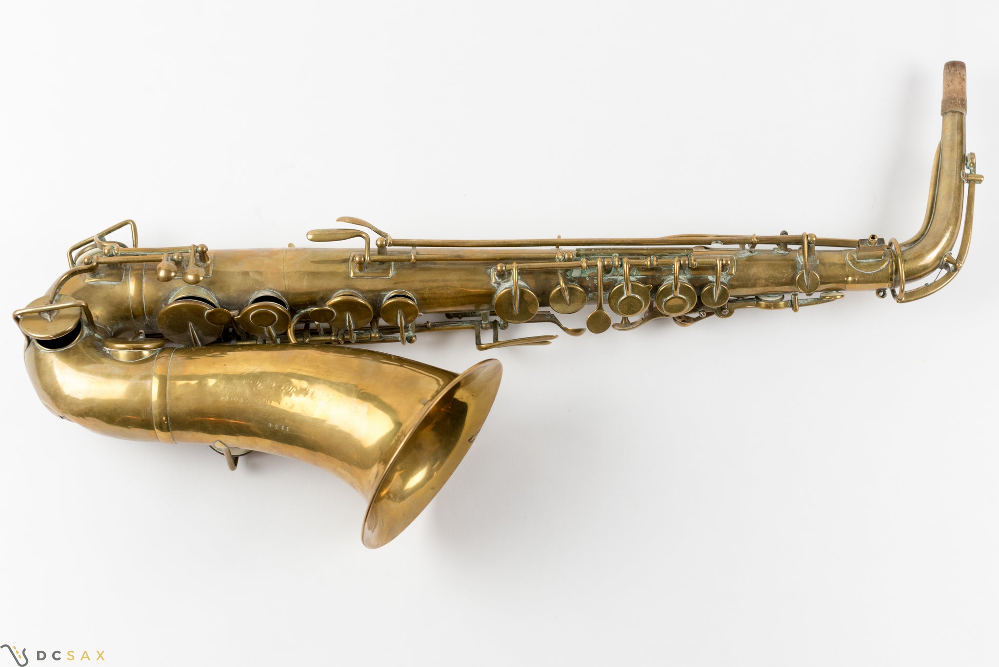 1861 Adolphe Sax Alto Saxophone, Early Big Bell Version