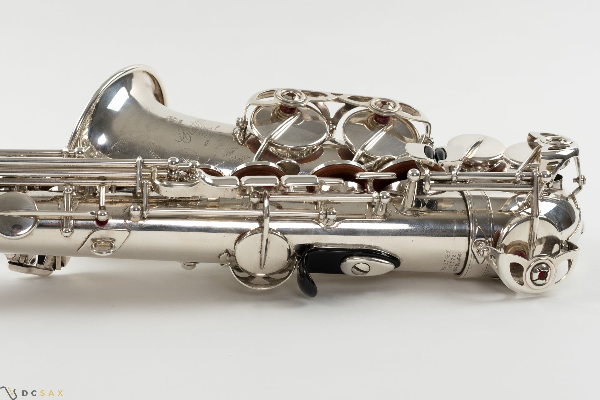 Yamaha Custom YAS-875EXS Alto Saxophone, Silver Plated