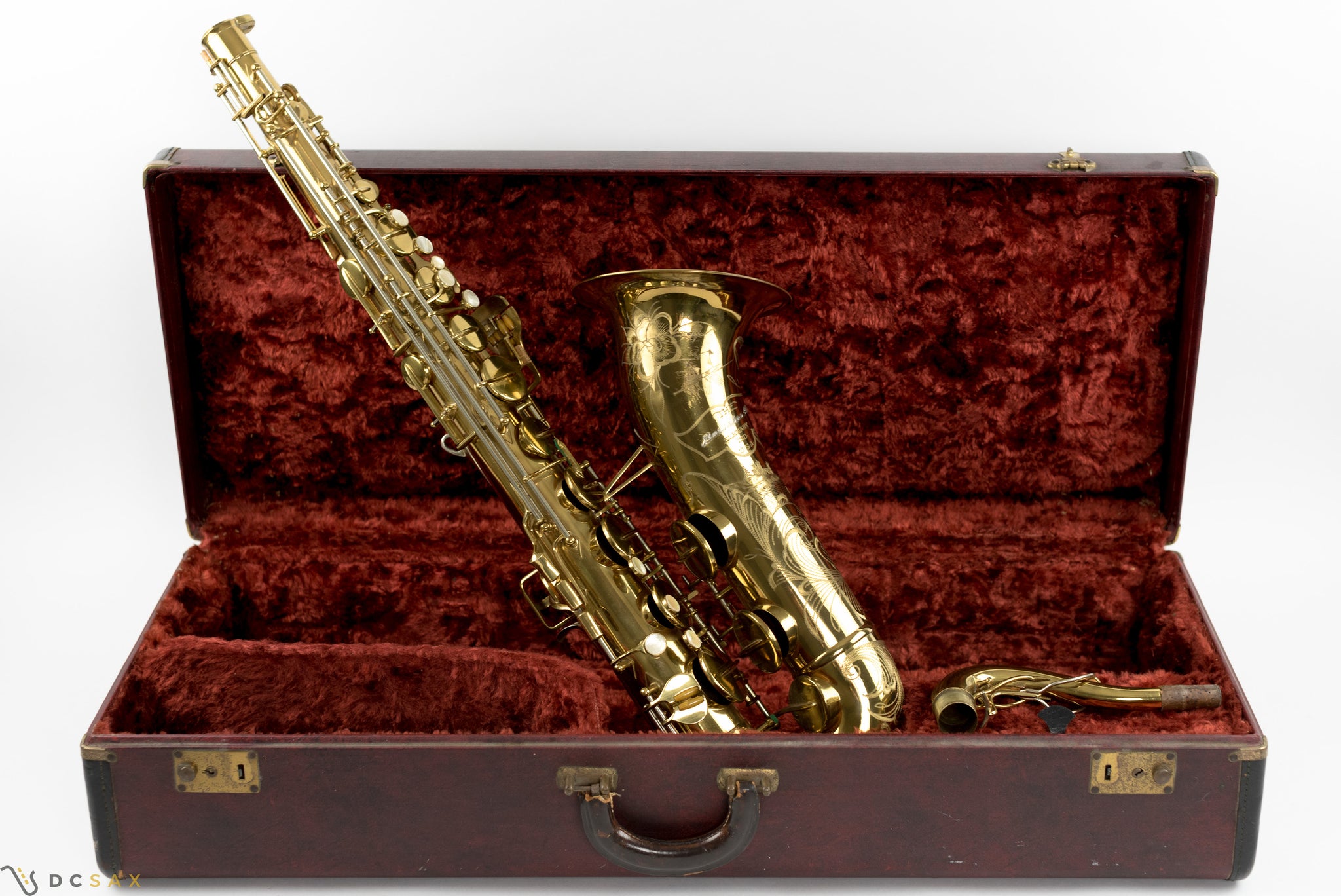 1945 Buescher 400 Top Hat and Cane Tenor Saxophone, Near Mint, Original Lacquer