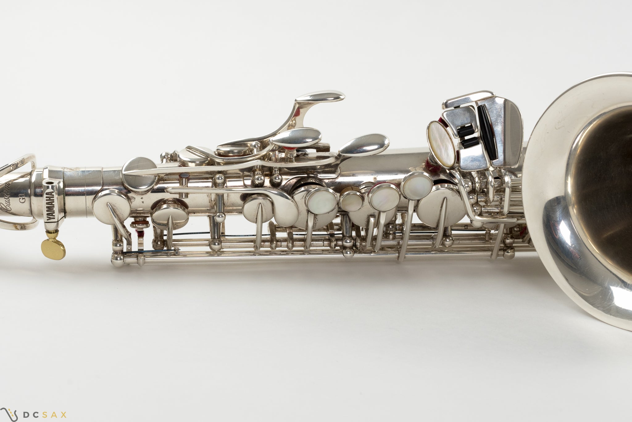 Yamaha Custom YAS-875EXS Alto Saxophone, Silver Plated