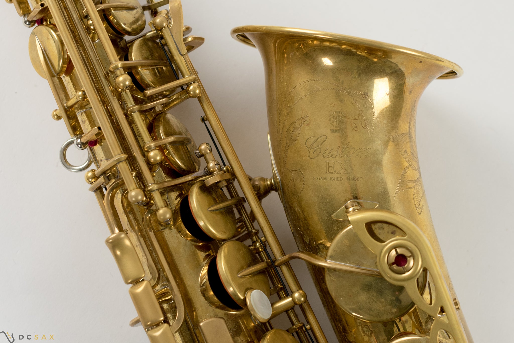 Yamaha Custom 875EX II Alto Saxophone, Unlacquered