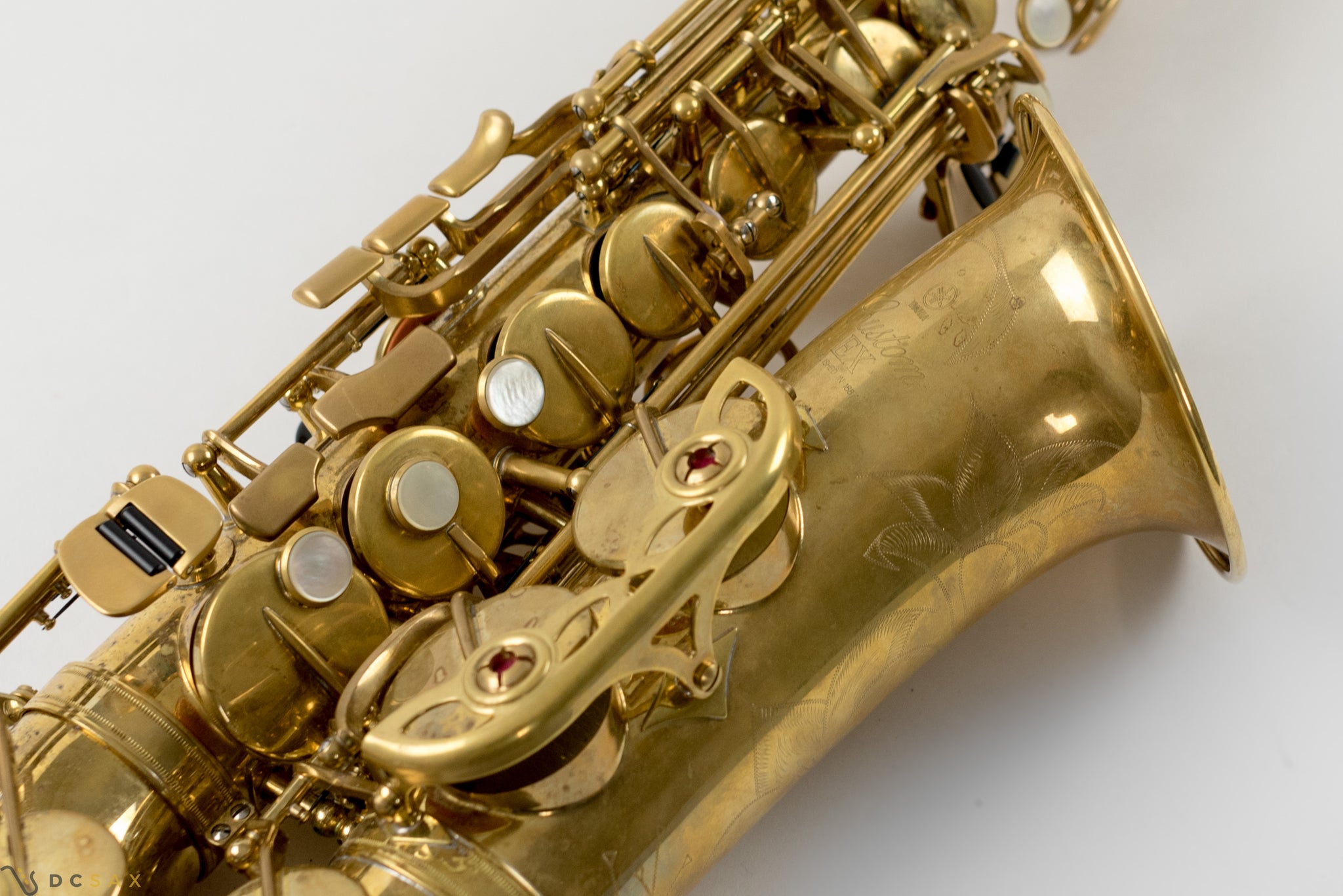 Yamaha Custom 875EX II Alto Saxophone, Unlacquered