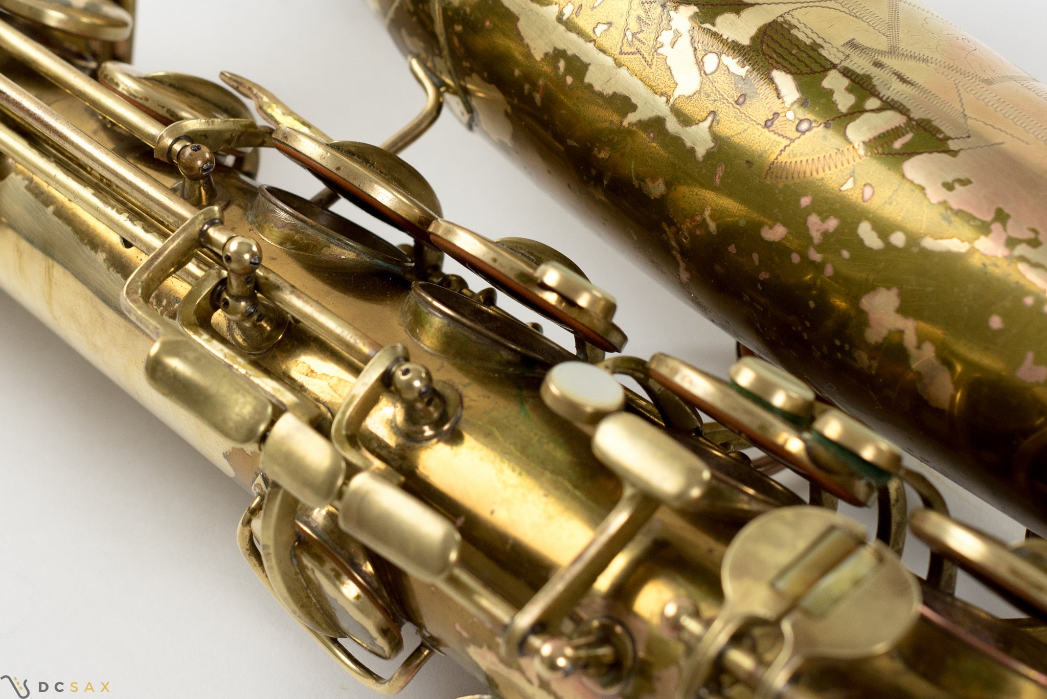 1941 Conn 10M Tenor Saxophone ORIGINAL LACQUER, ROLLED TONE HOLES