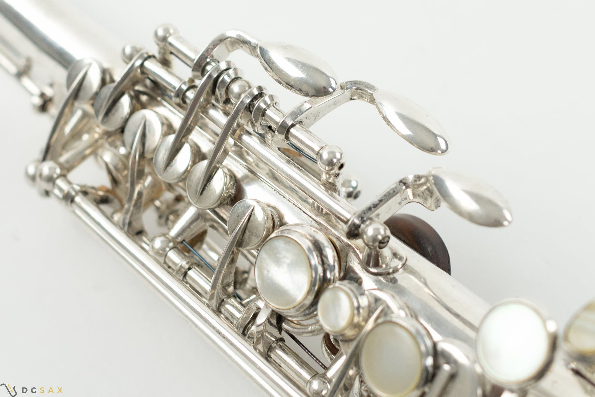 86,xxx Selmer Mark VI Soprano Saxophone, 99% Original Silver Plated, High F#, Overhauled