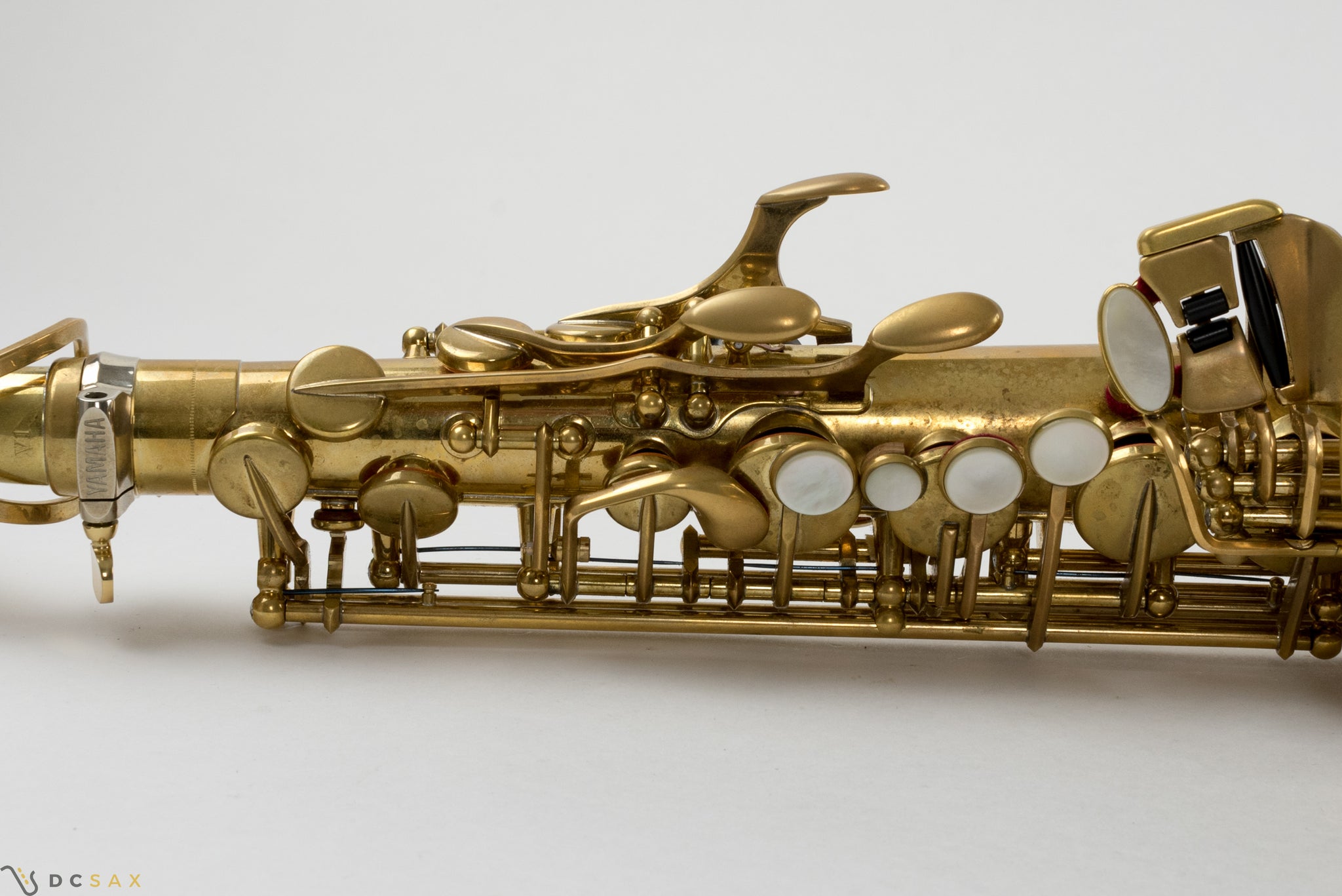 Yamaha Custom 875EX II Alto Saxophone, Unlacquered