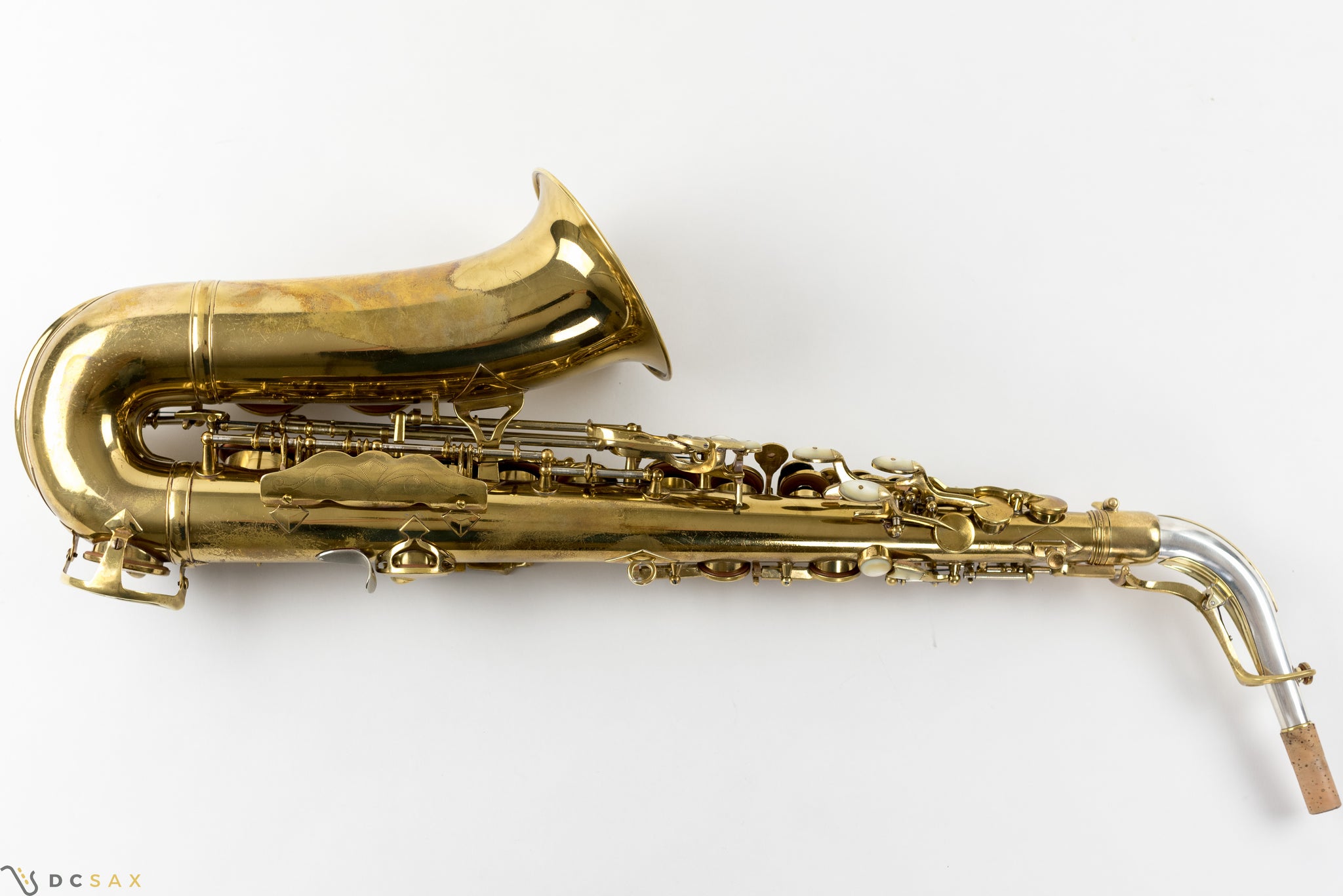 308,xxx King Super 20 Alto Saxophone, Full Pearls, Silver Neck, 96% Original Lacquer