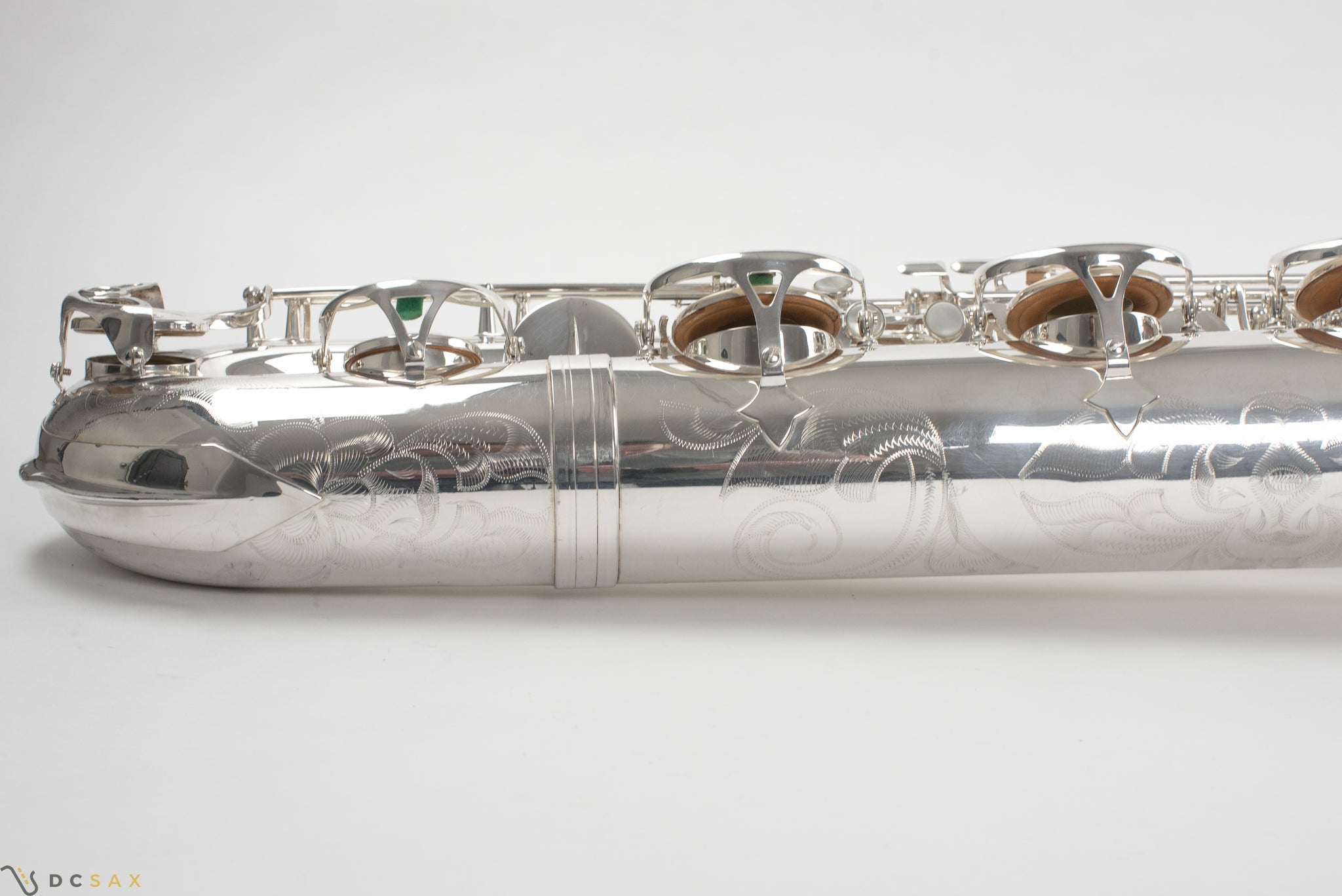 Selmer Super Action 80 Baritone Saxophone, Silver Plated