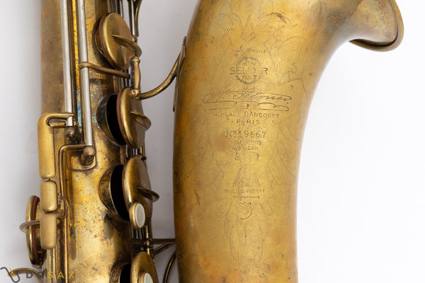 1870 Adolphe Sax Tenor Saxophone, Video Demo – DC Sax