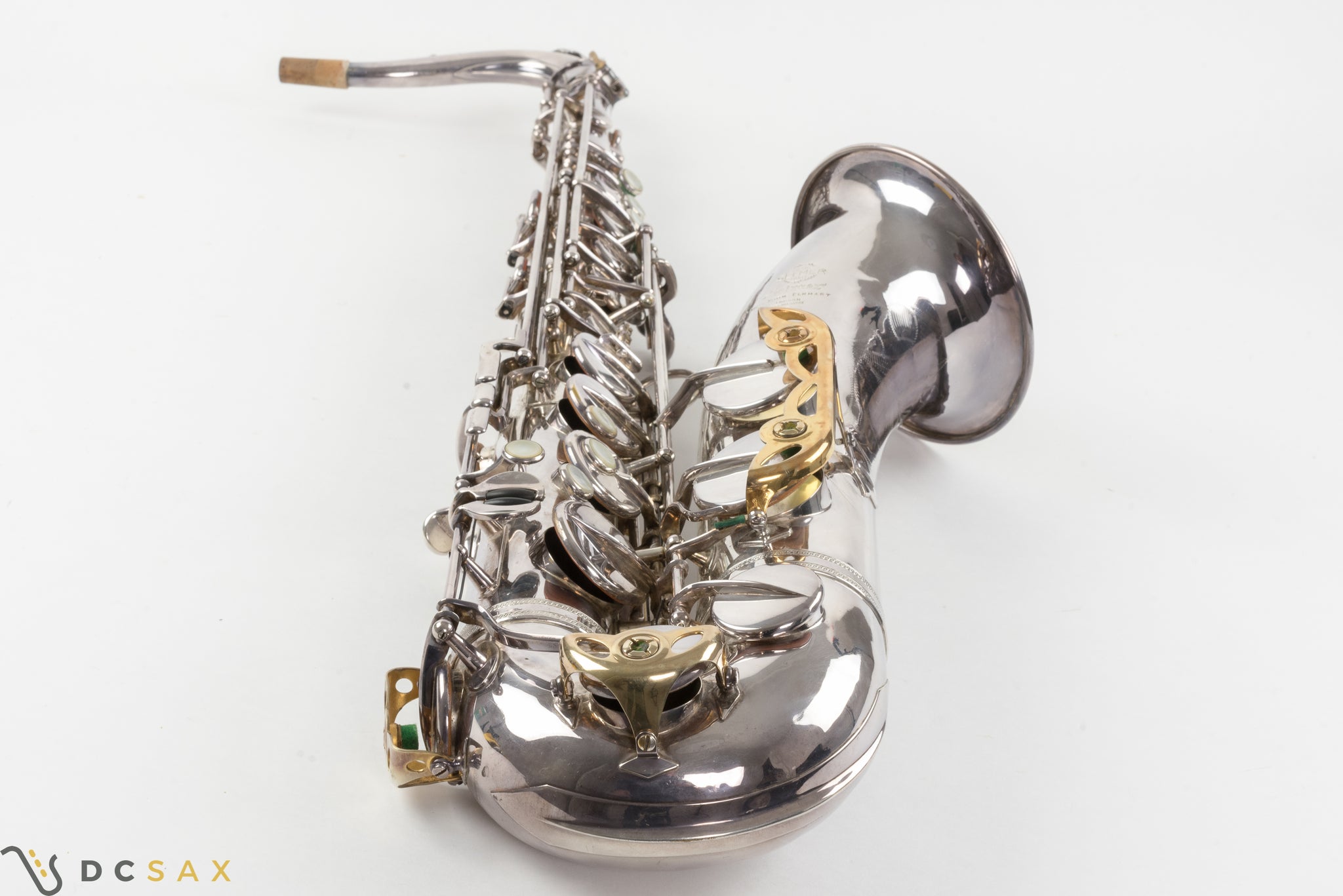 1962 103,xxx Selmer Mark VI Tenor Saxophone, Silver Plated, Video