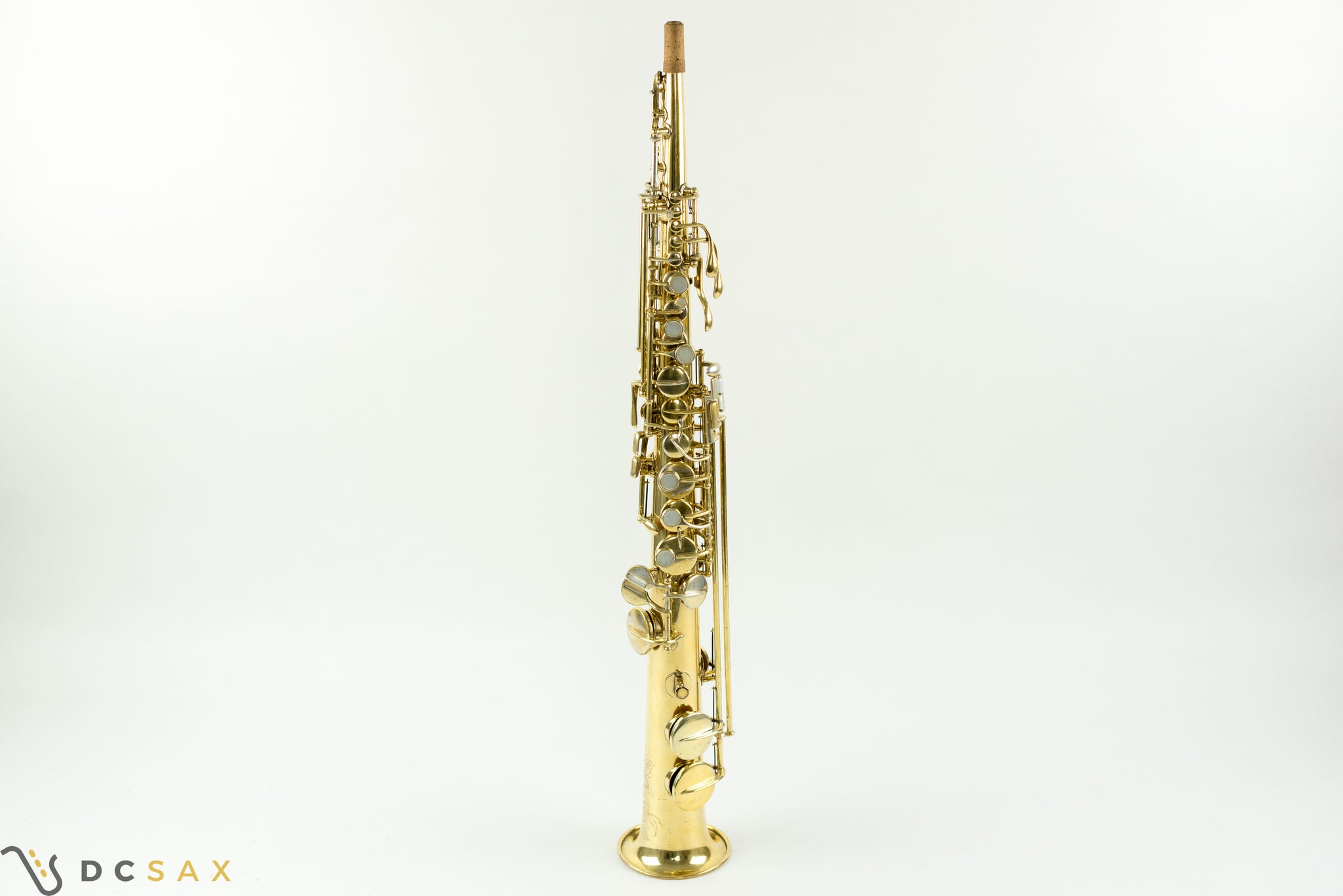 1923 Conn New Wonder Soprano Saxophone, Gold Plated, Fresh Overhaul