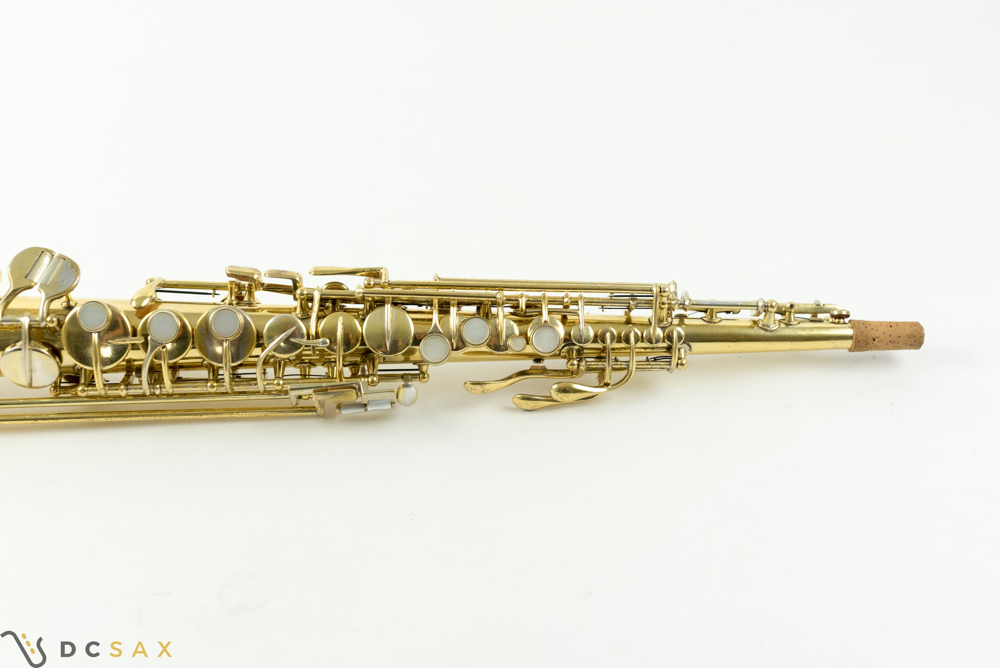 1923 Conn New Wonder Soprano Saxophone, Gold Plated, Fresh Overhaul