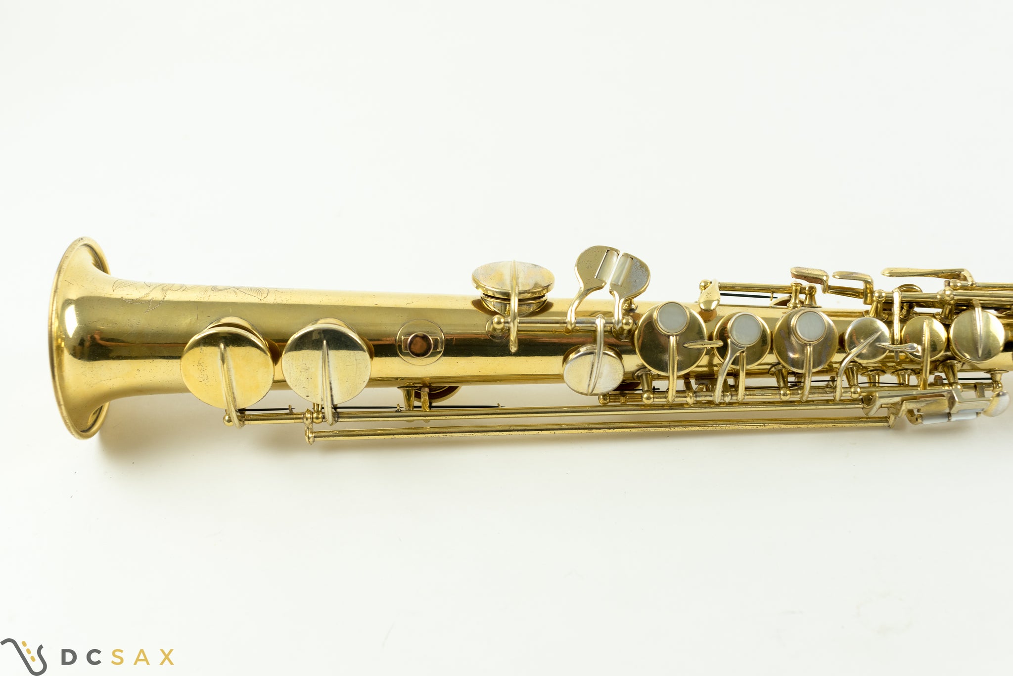 1923 Conn New Wonder Soprano Saxophone, Gold Plated, Fresh Overhaul