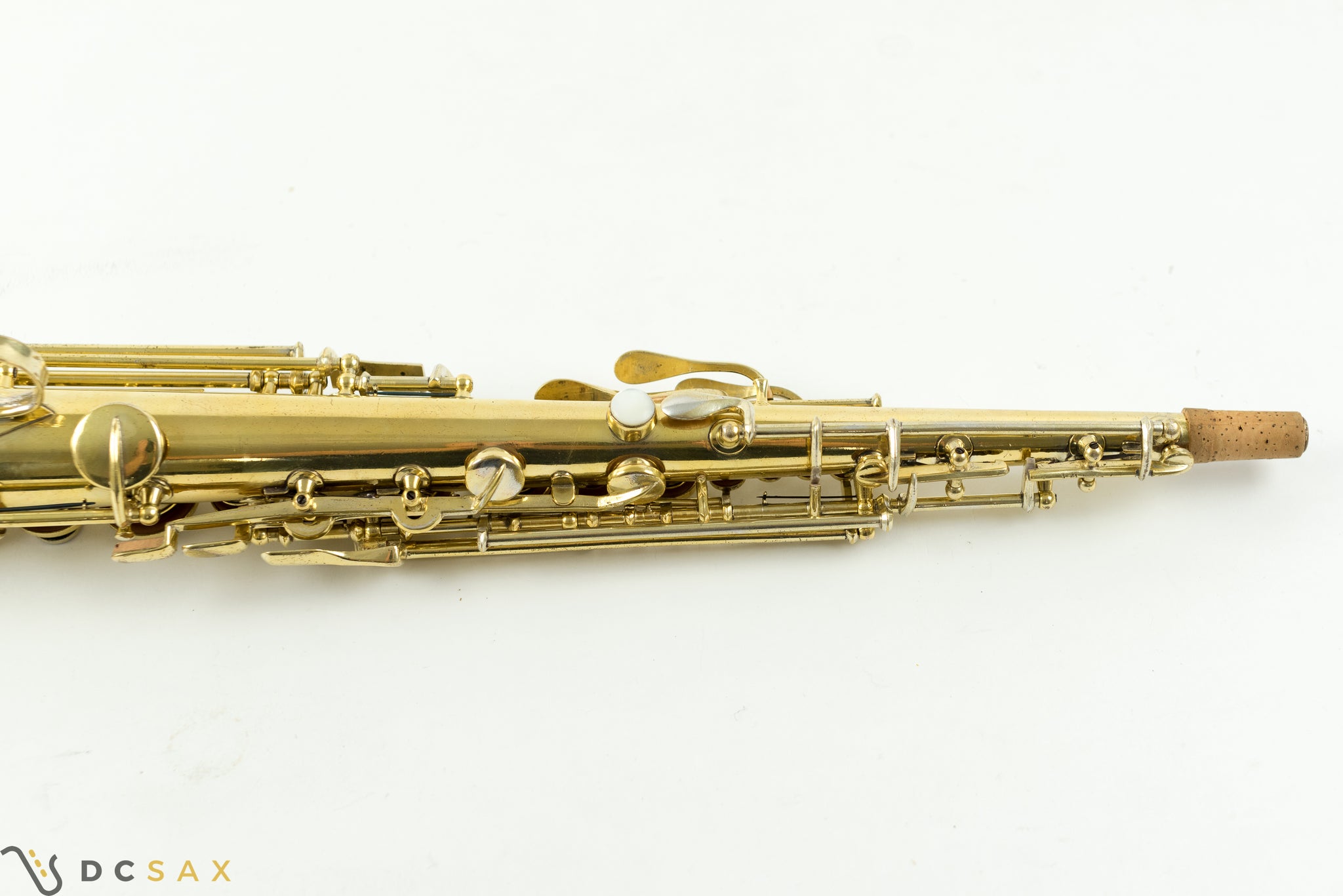 1923 Conn New Wonder Soprano Saxophone, Gold Plated, Fresh Overhaul