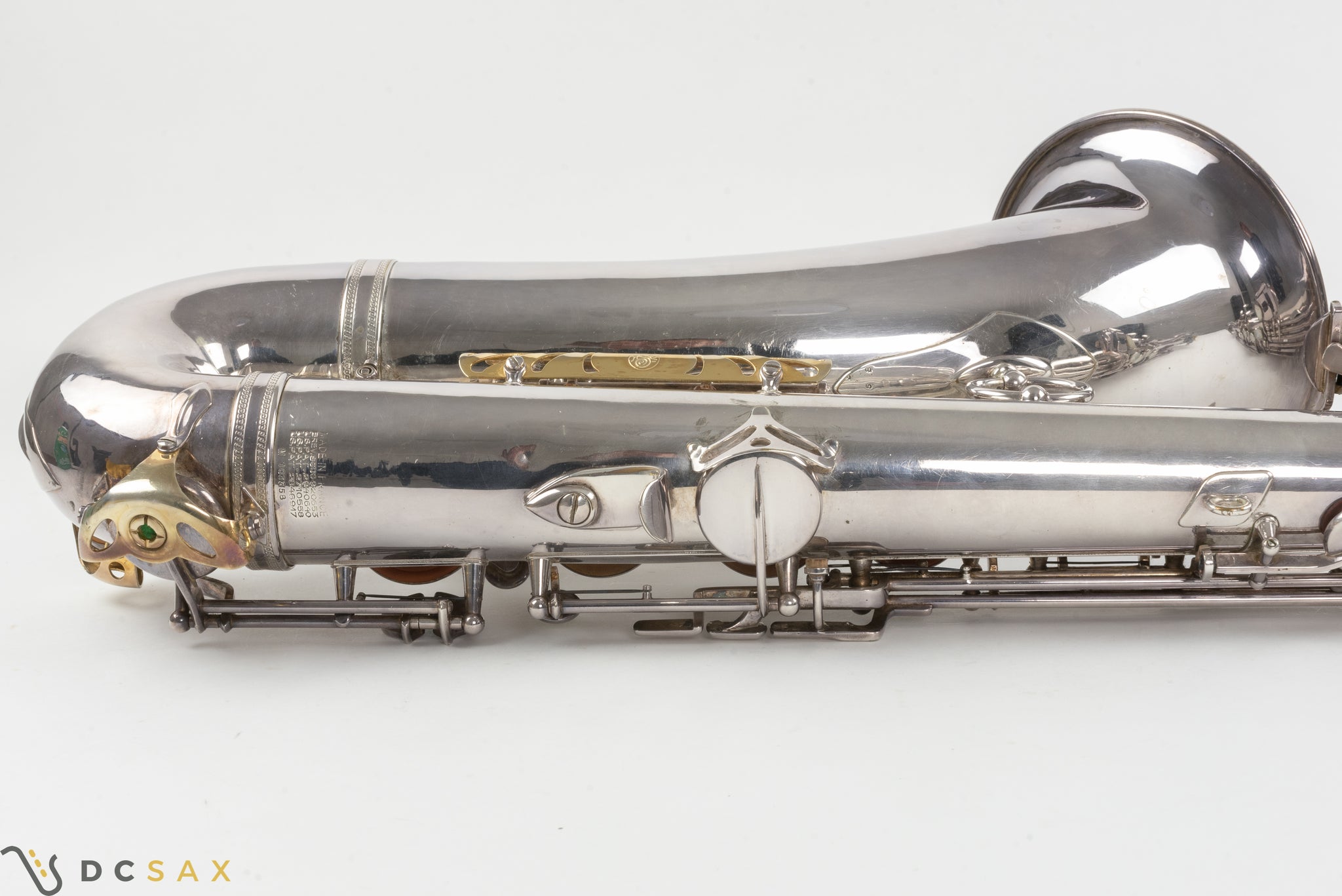 1962 103,xxx Selmer Mark VI Tenor Saxophone, Silver Plated, Video