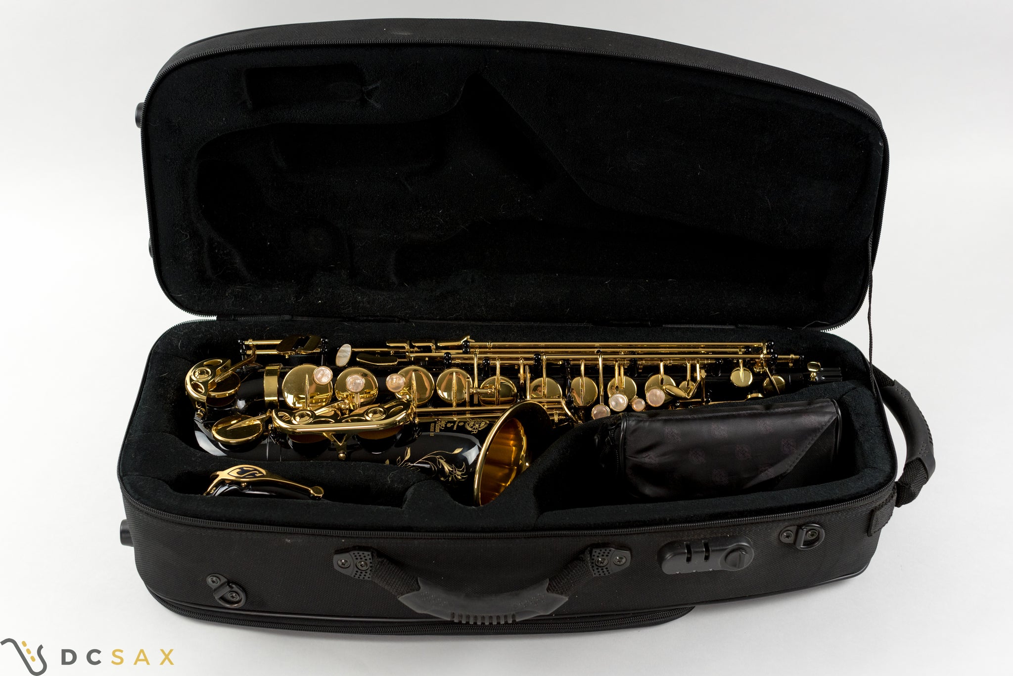 Selmer Jubilee Series II Alto Saxophone, Black Lacquer, Near Mint