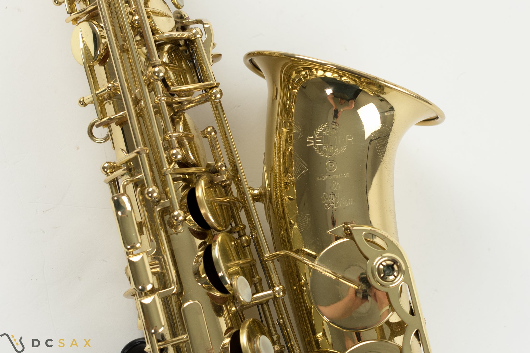 Selmer Super Action 80 Alto Saxophone, Just Serviced – DC Sax