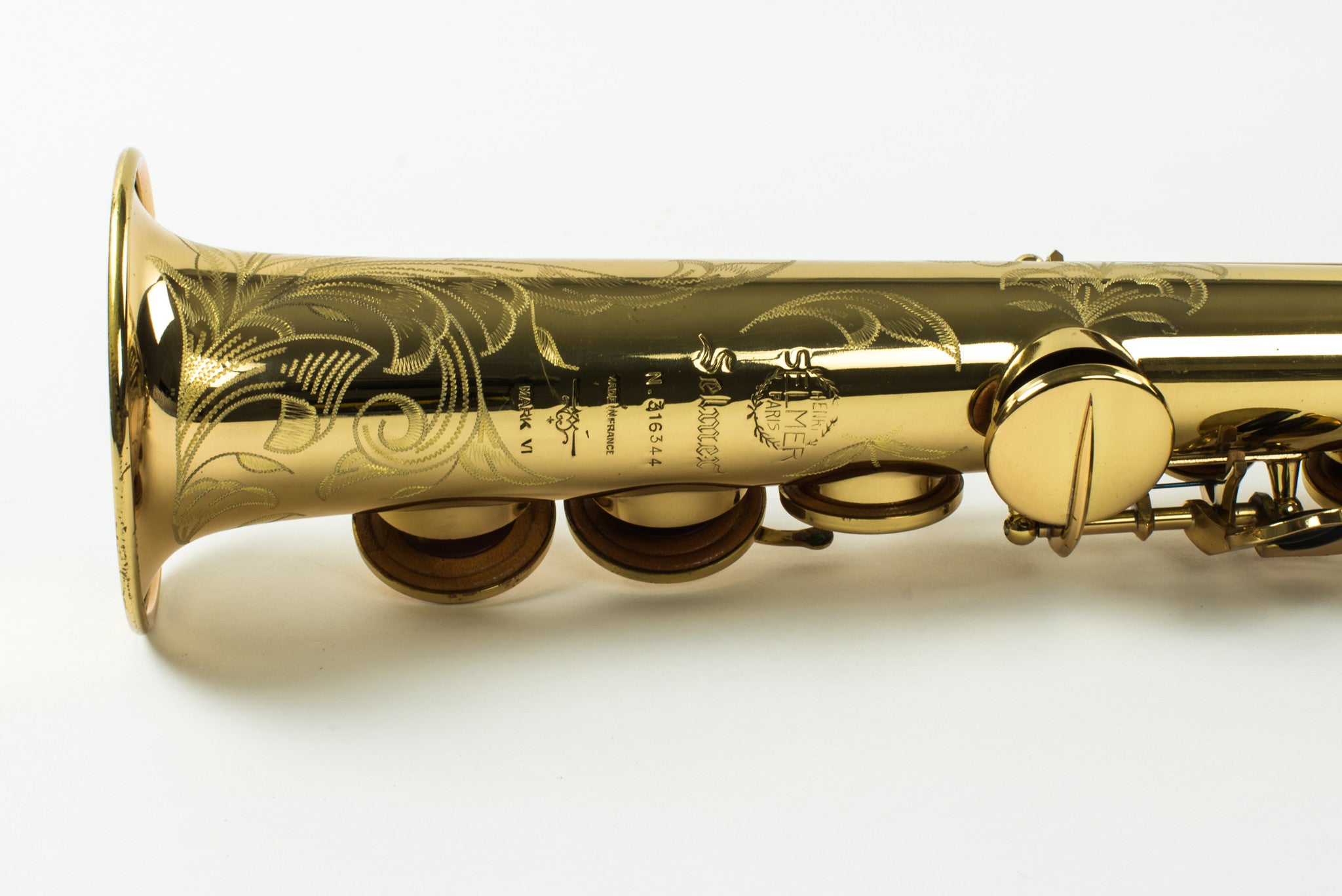 Selmer Mark VI Soprano Saxophone, AMERICAN ENGRAVED, Near Mint, Original Lacquer