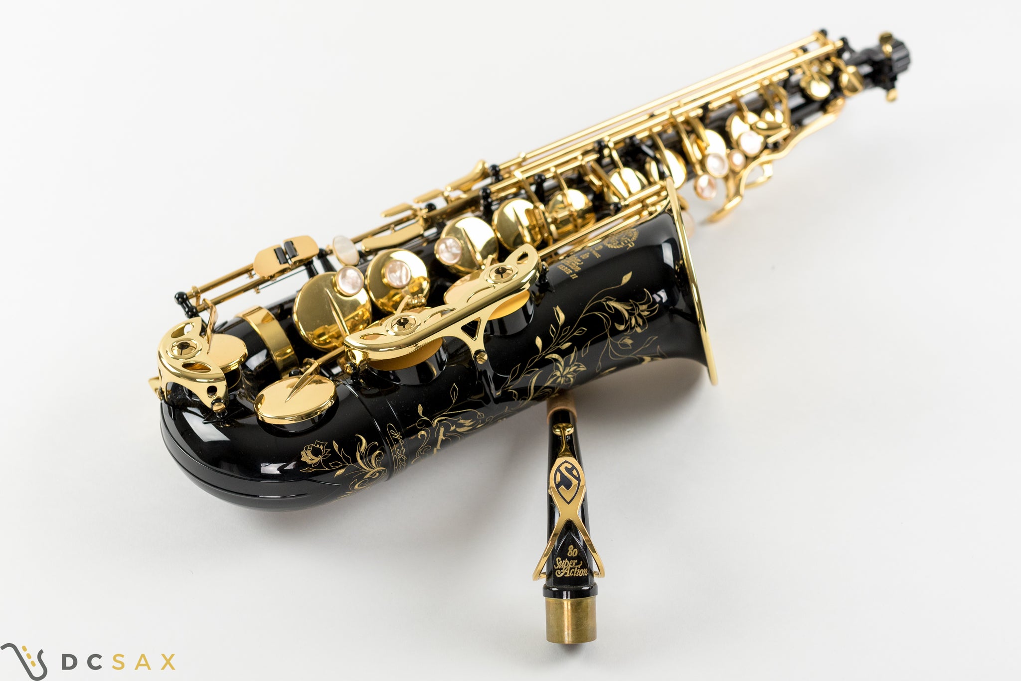 Selmer Jubilee Series II Alto Saxophone, Black Lacquer, Near Mint