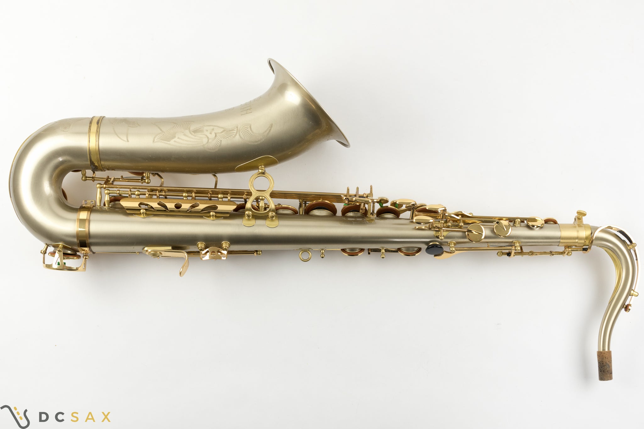 Keilwerth SX90R Tenor Saxophone, Rare Brushed Nickel-Silver Finish