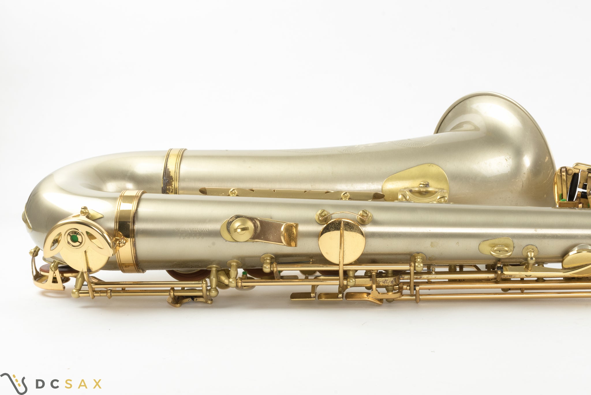 Keilwerth SX90R Tenor Saxophone, Rare Brushed Nickel-Silver Finish