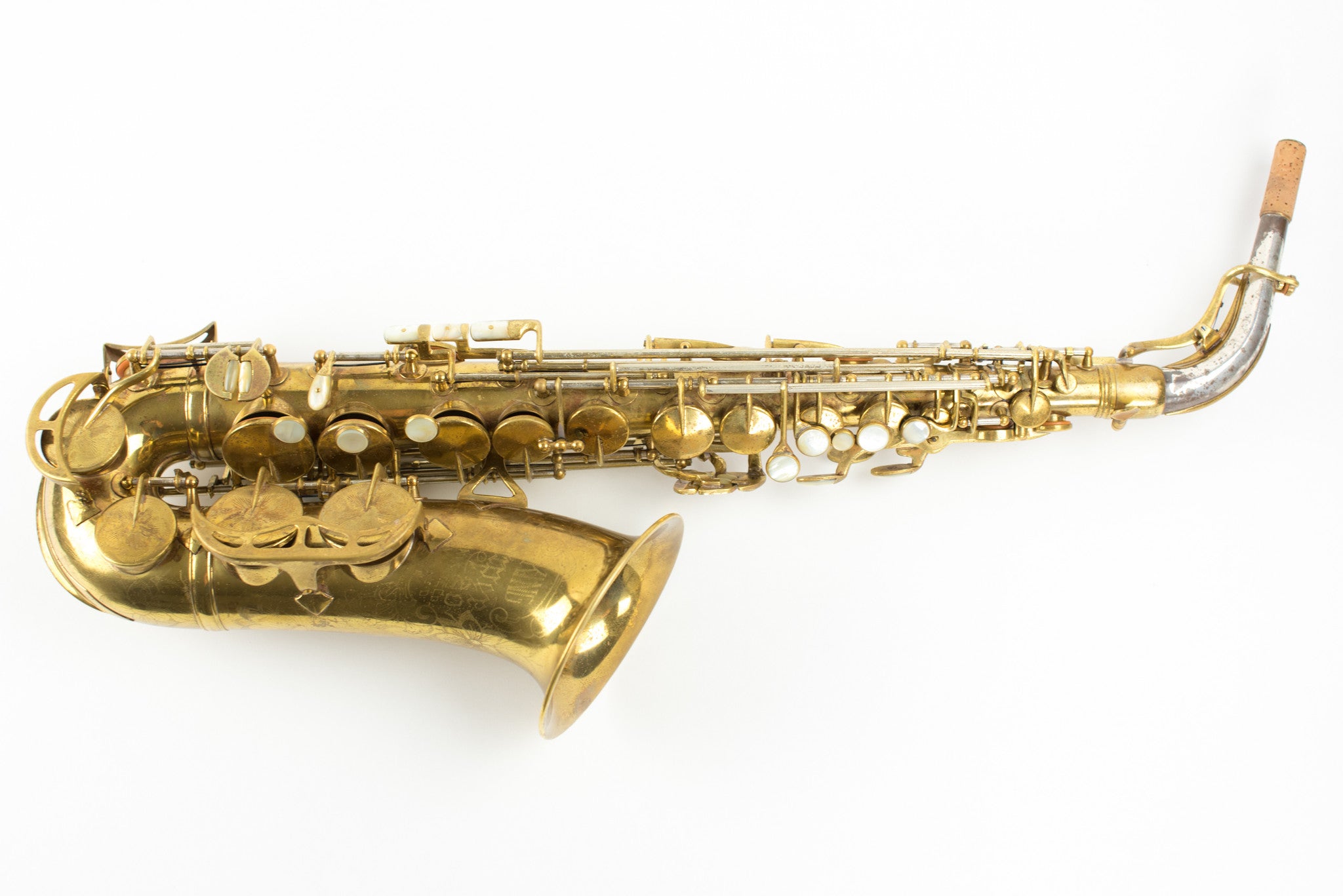 1948 King Super 20 Alto Saxophone, Full Pearls, Made In Cleveland, Fresh Overhaul